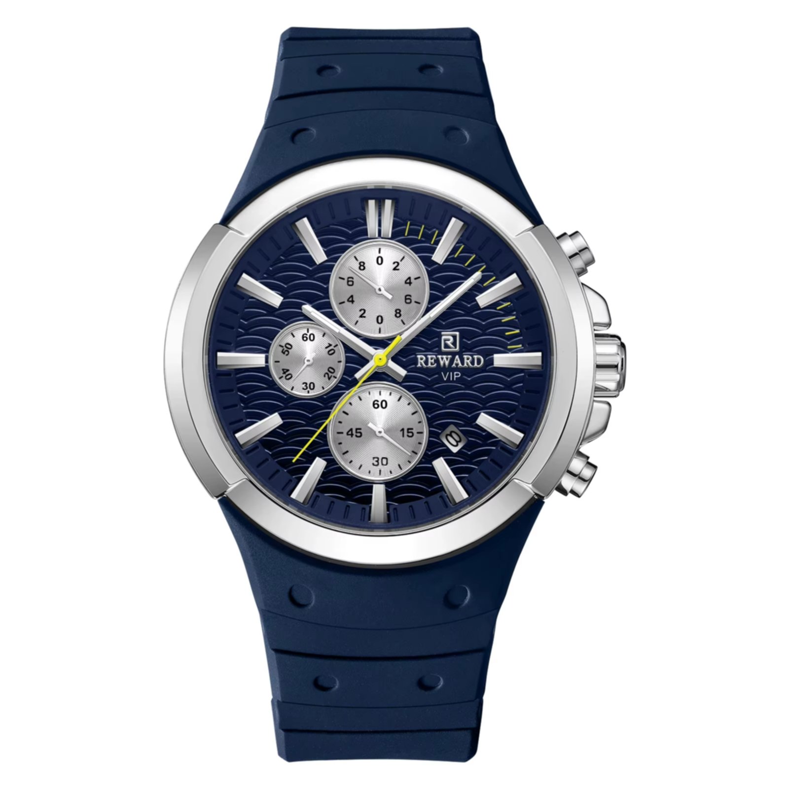 Relogio de pulso masculino quartzo a prova dagua design simples 3atm