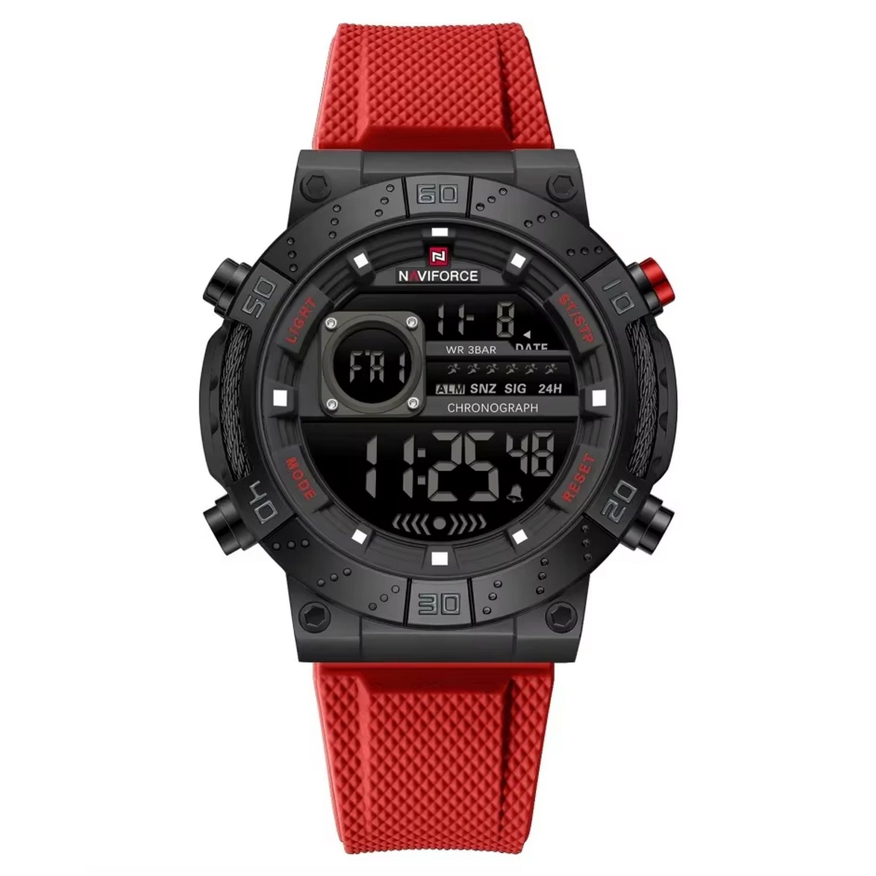 Relogio masculino digital data exibicao quartzo a prova dagua esportivo militar