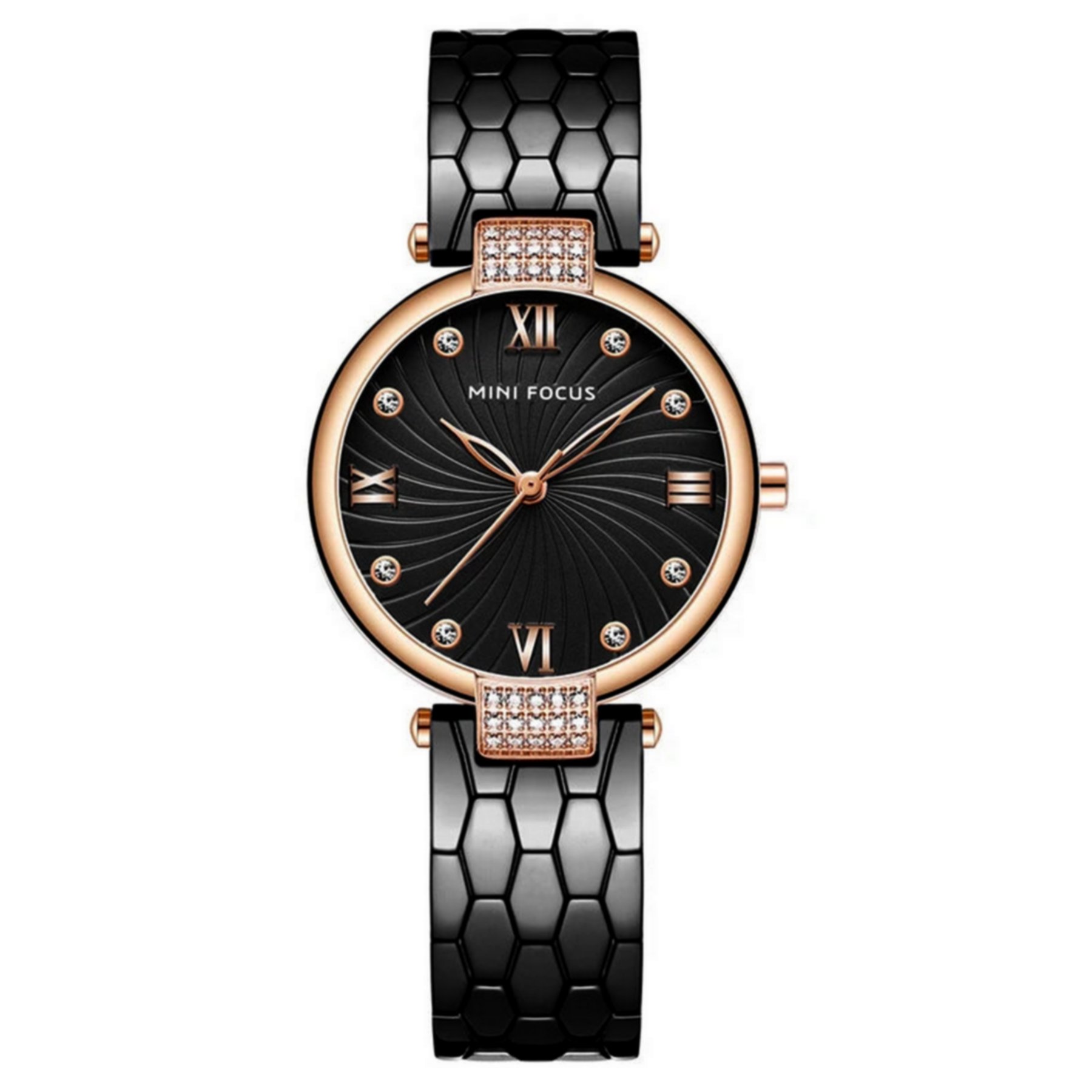 Relogio feminino Minimalista pulseira em aco inoxidavel quartzo impermeavel