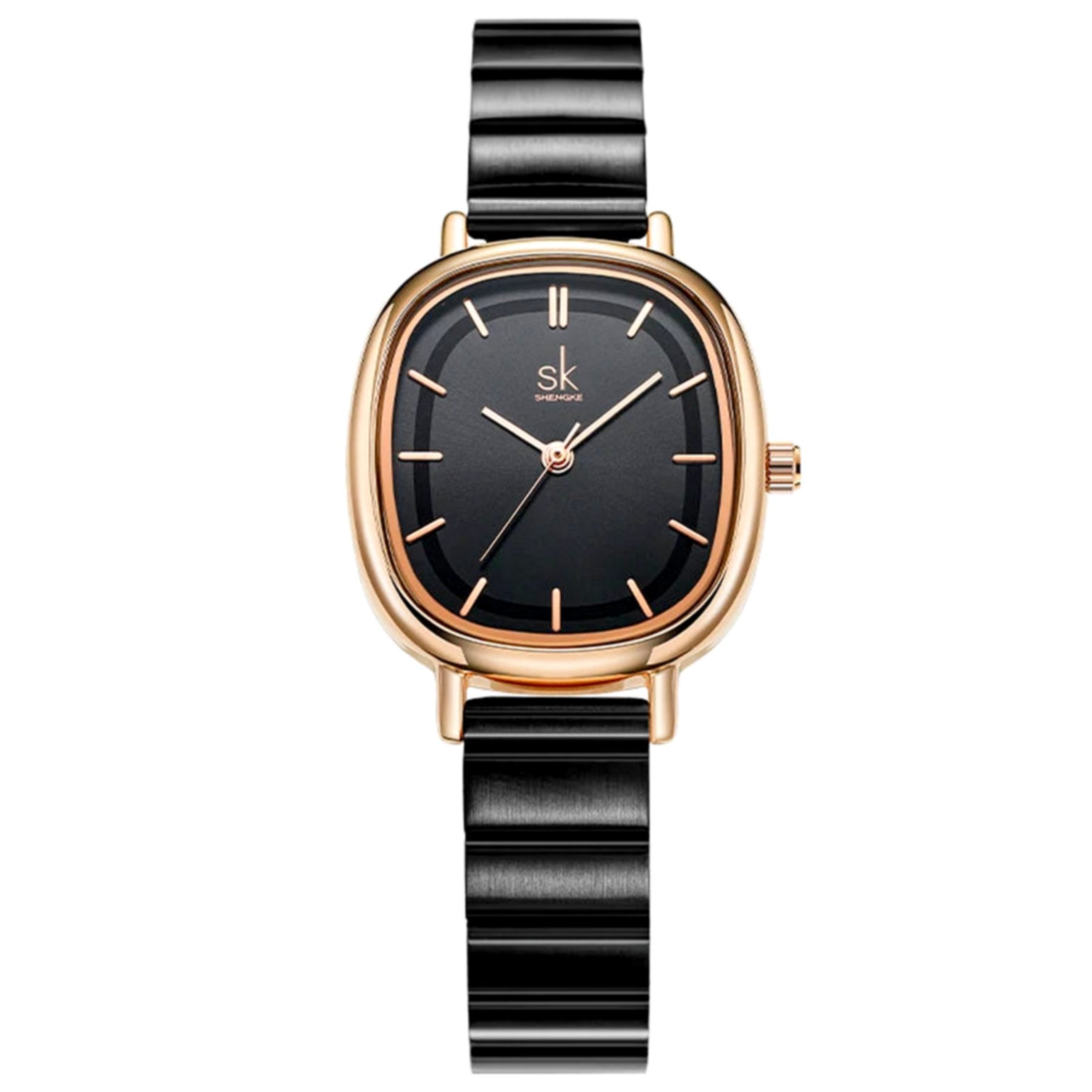 Relogio feminino quartzo novo design elegante a prova dagua