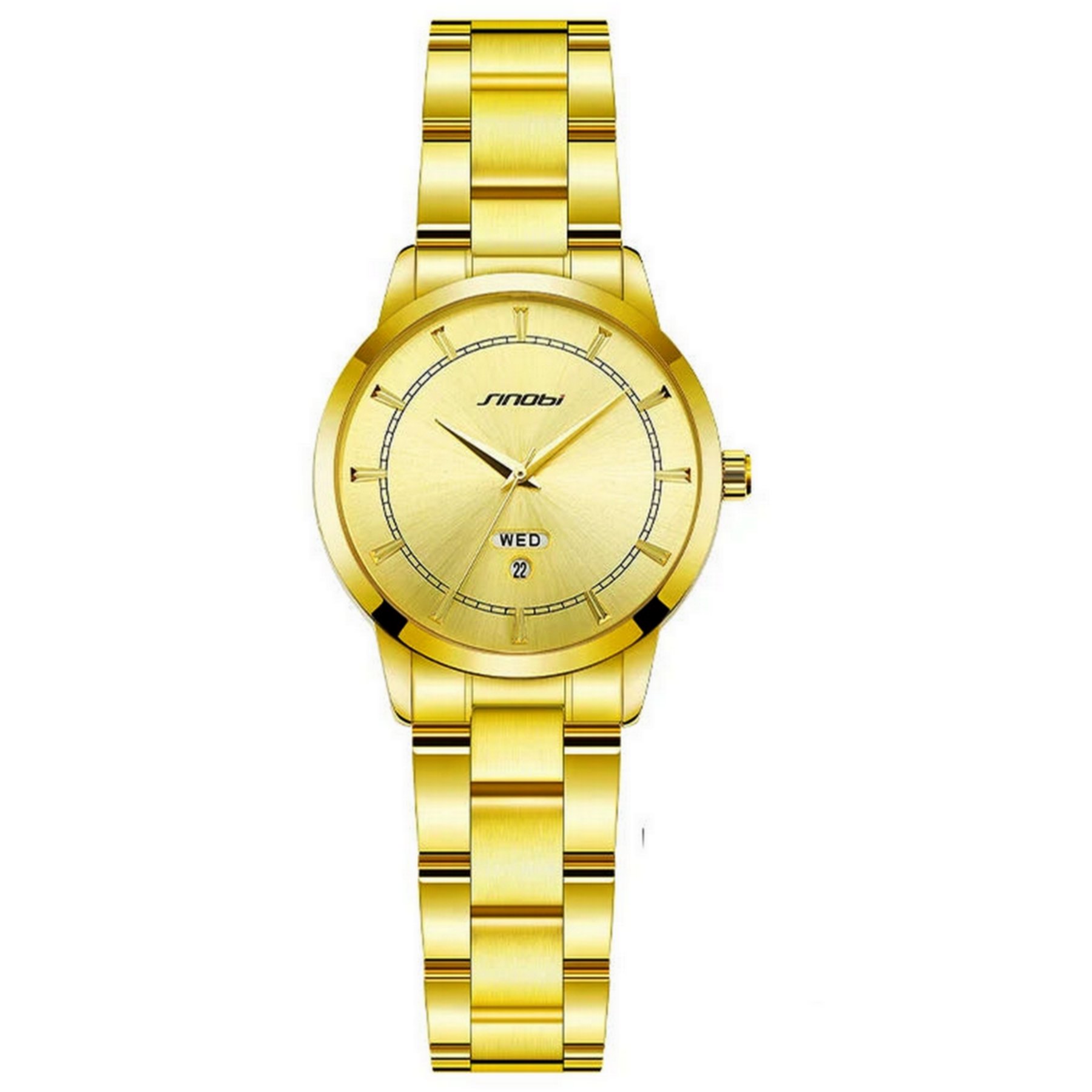 relogio feminino de aco inoxidavel design elegante casual impermeavel