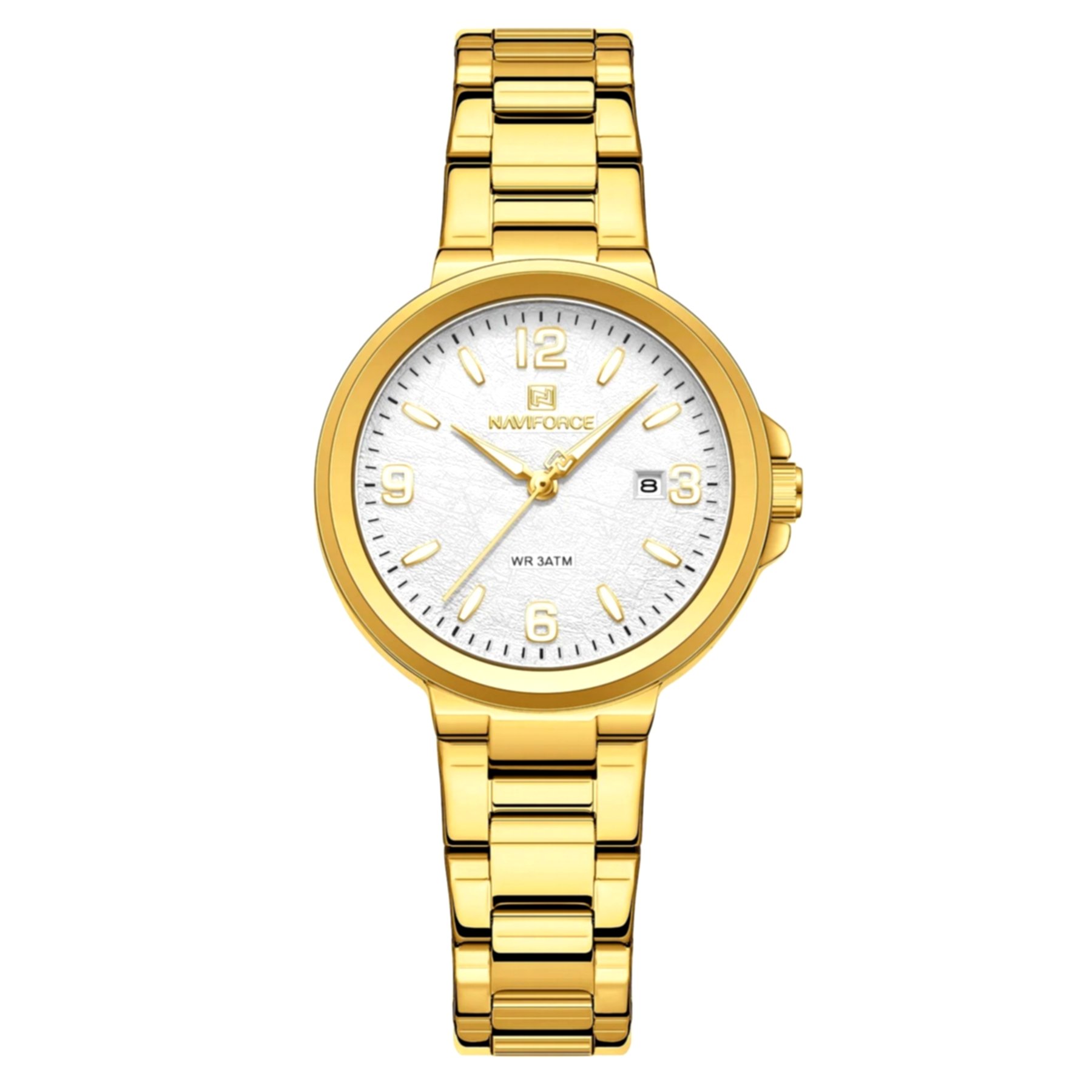 Cor Branco/Dourado