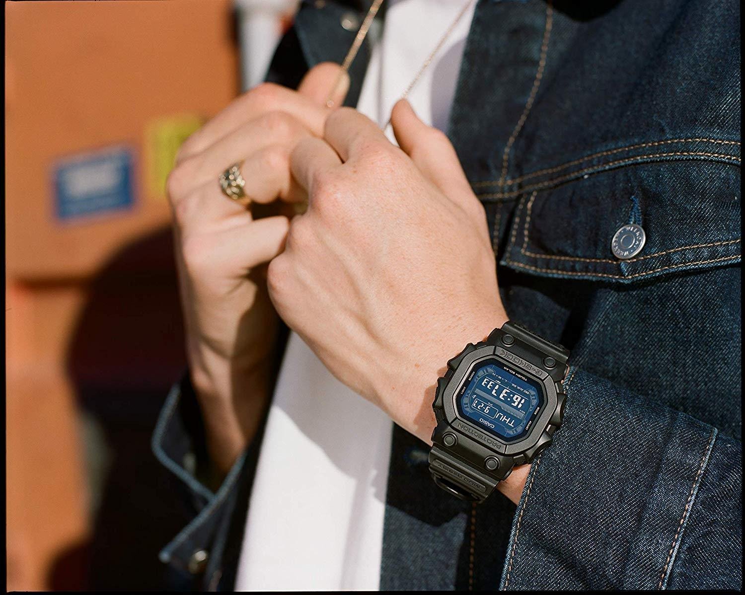 Relógio Casio G-Shock GX-56BB-1DR The King Tough Solar Preto