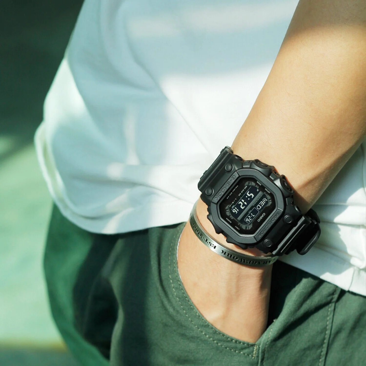 Relógio Casio G-Shock GX-56BB-1DR The King Tough Solar Preto