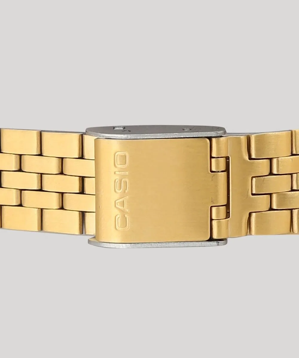 Relógio Casio Vintage LA680WGA-1BDF Dourado Feminino Dourado 3