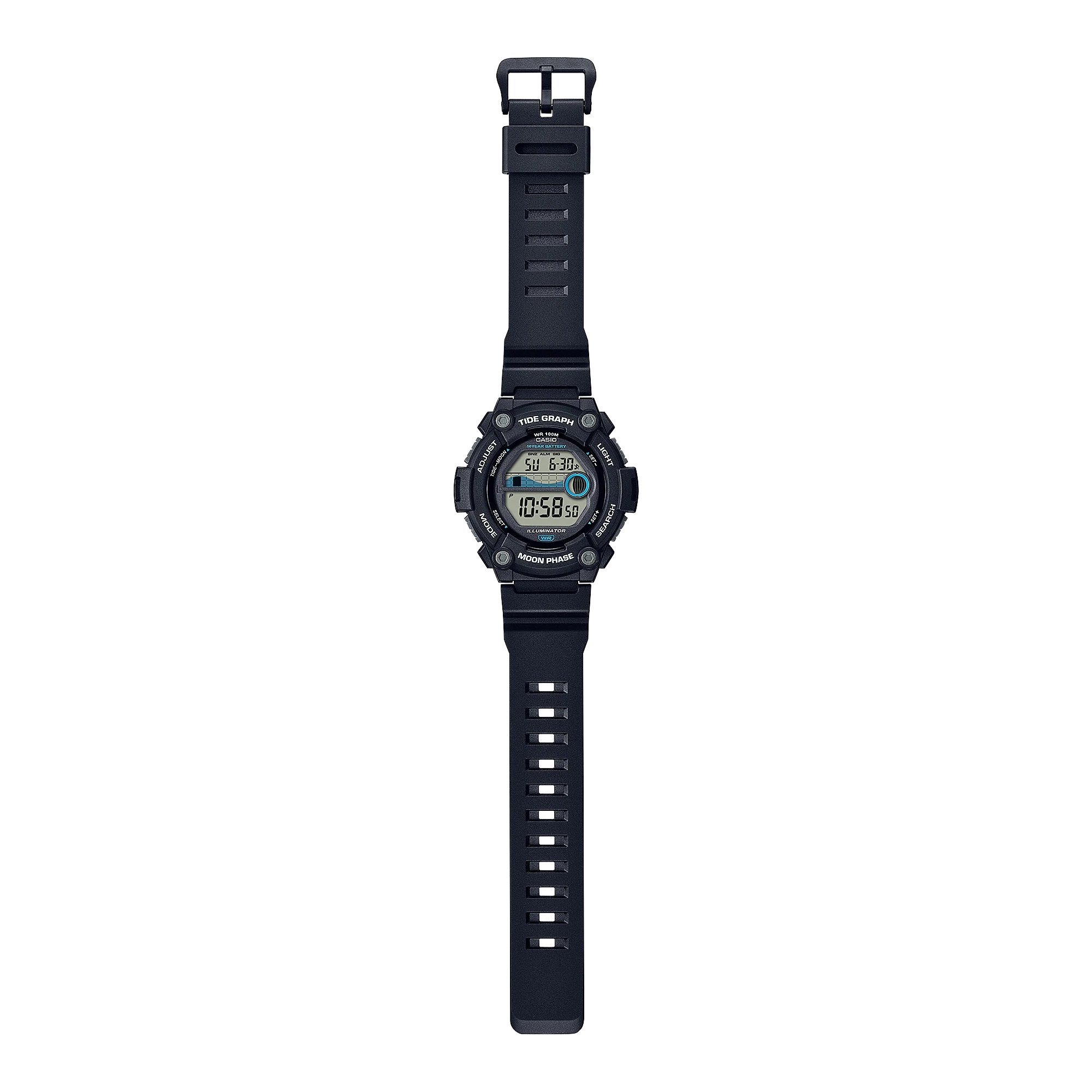 Relógio Casio Standard WS-1300H-1AVD Preto Preto 2