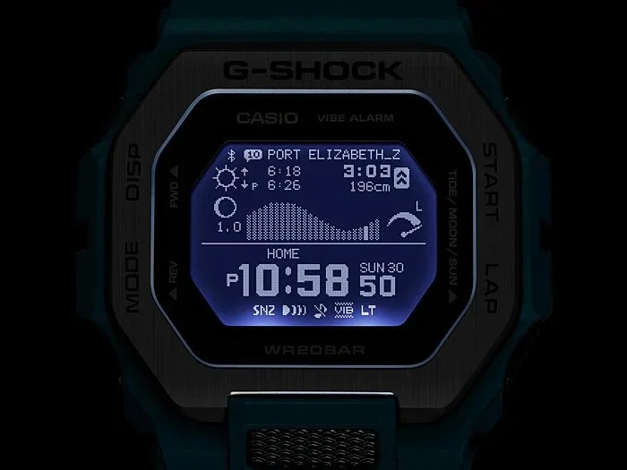 Relógio CASIO G-Shock G-Lide GBX-100-1DR Preto 3