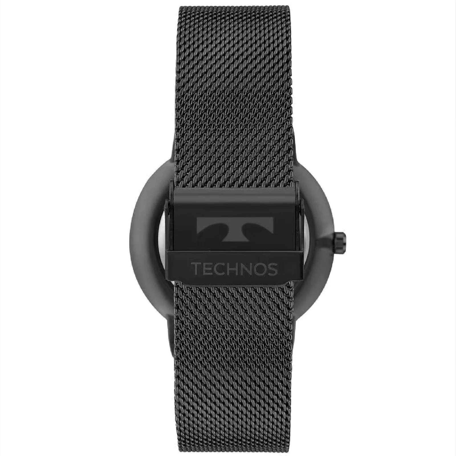 Relógio Technos Slim GM12AG/1P Preto Masculino Preto 3