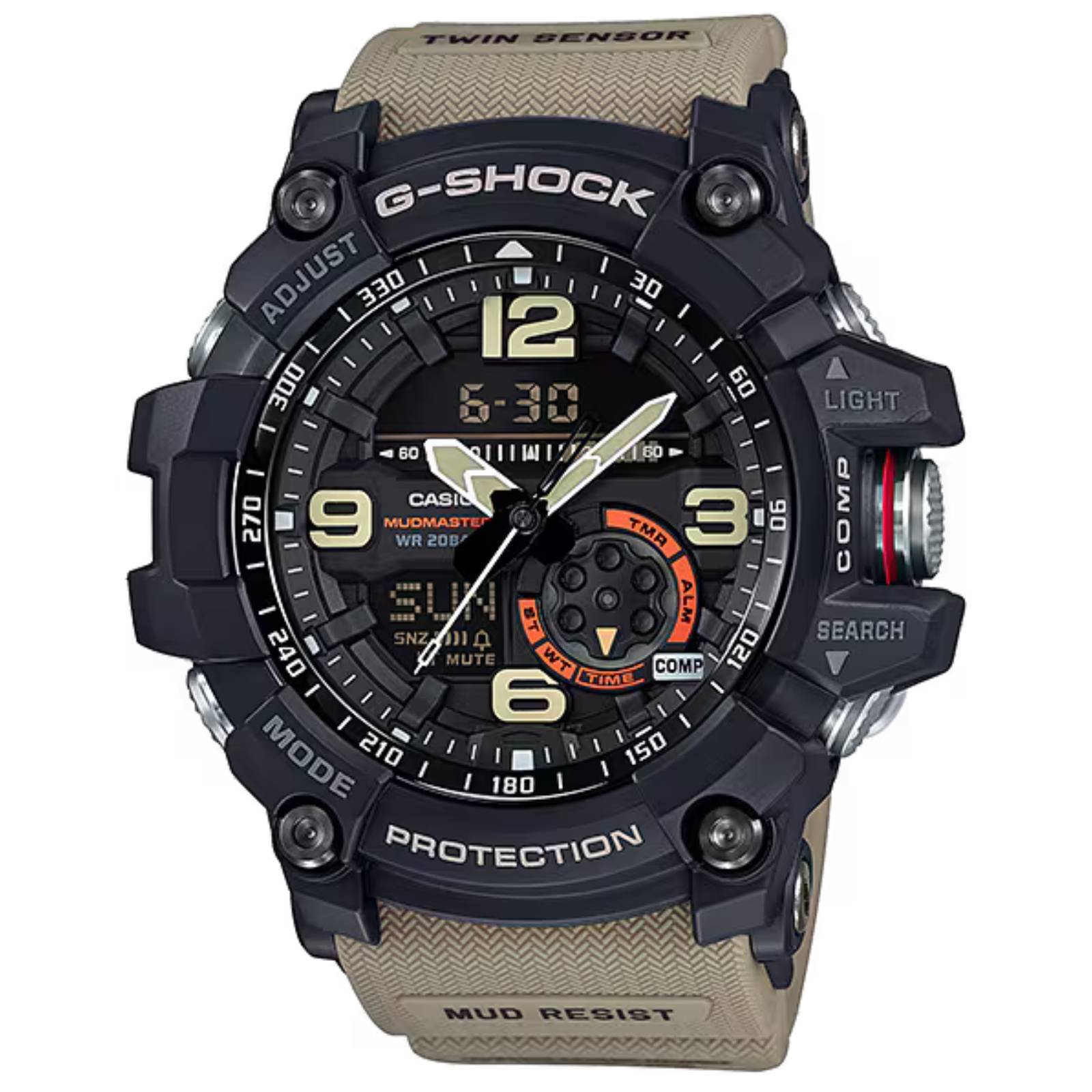 Relógio Casio G-Shock Digital Analógico GG-1000-1ADR | Preto Preto