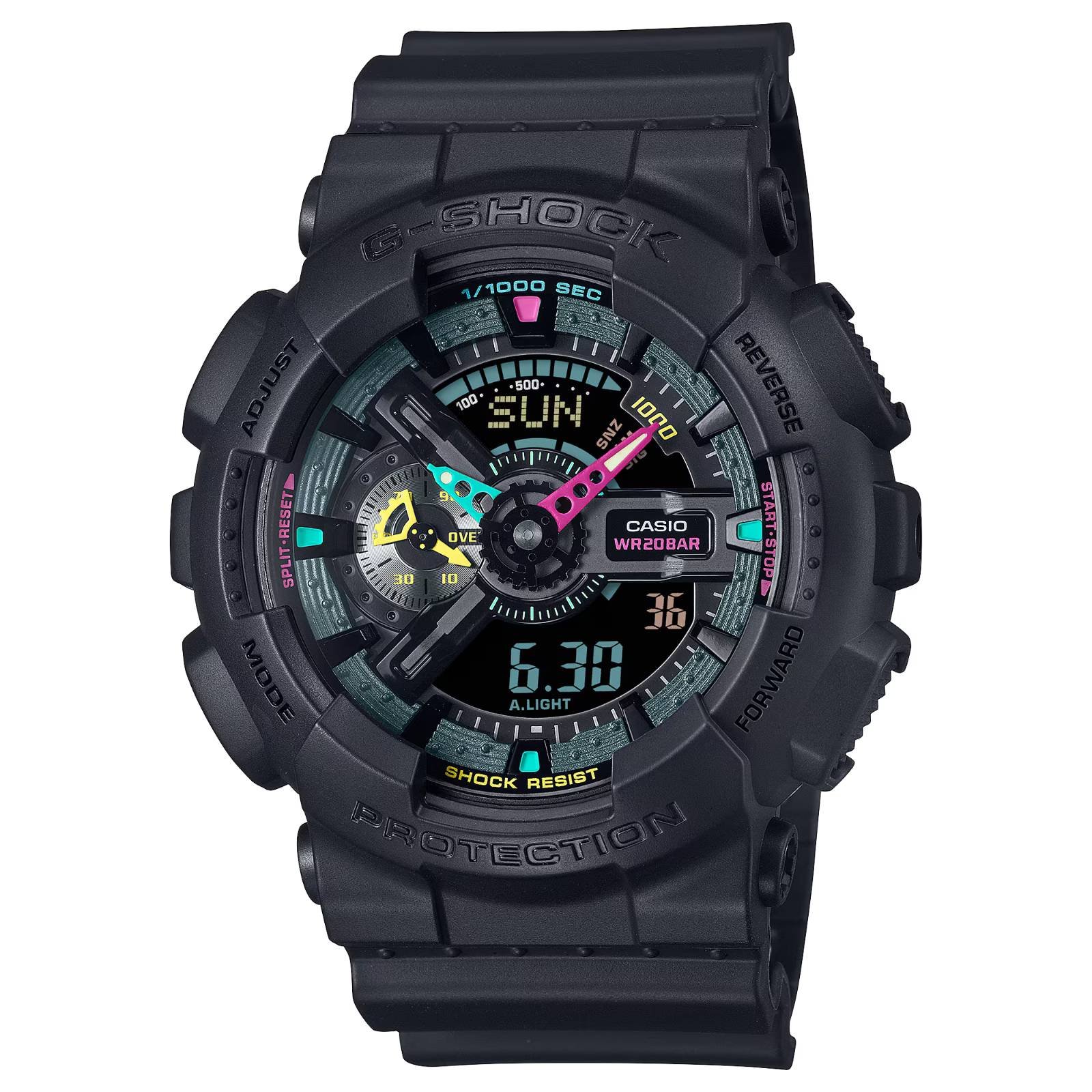 Relógio Casio G-Shock GA-110MF-1ADR Multi Fluorescent