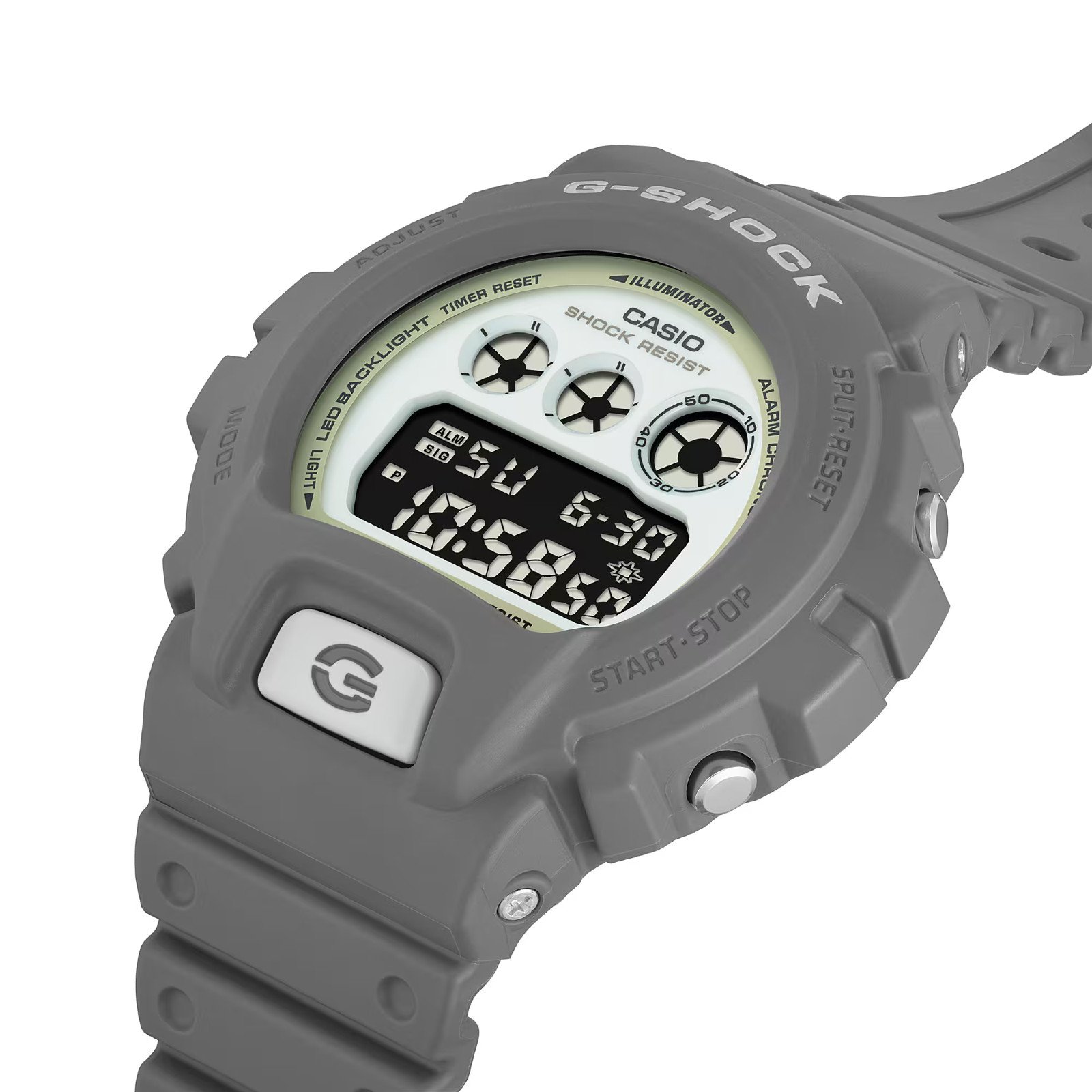 Relógio Casio G-Shock DW-6900HD-8DR Hidden Glow Cinza 6