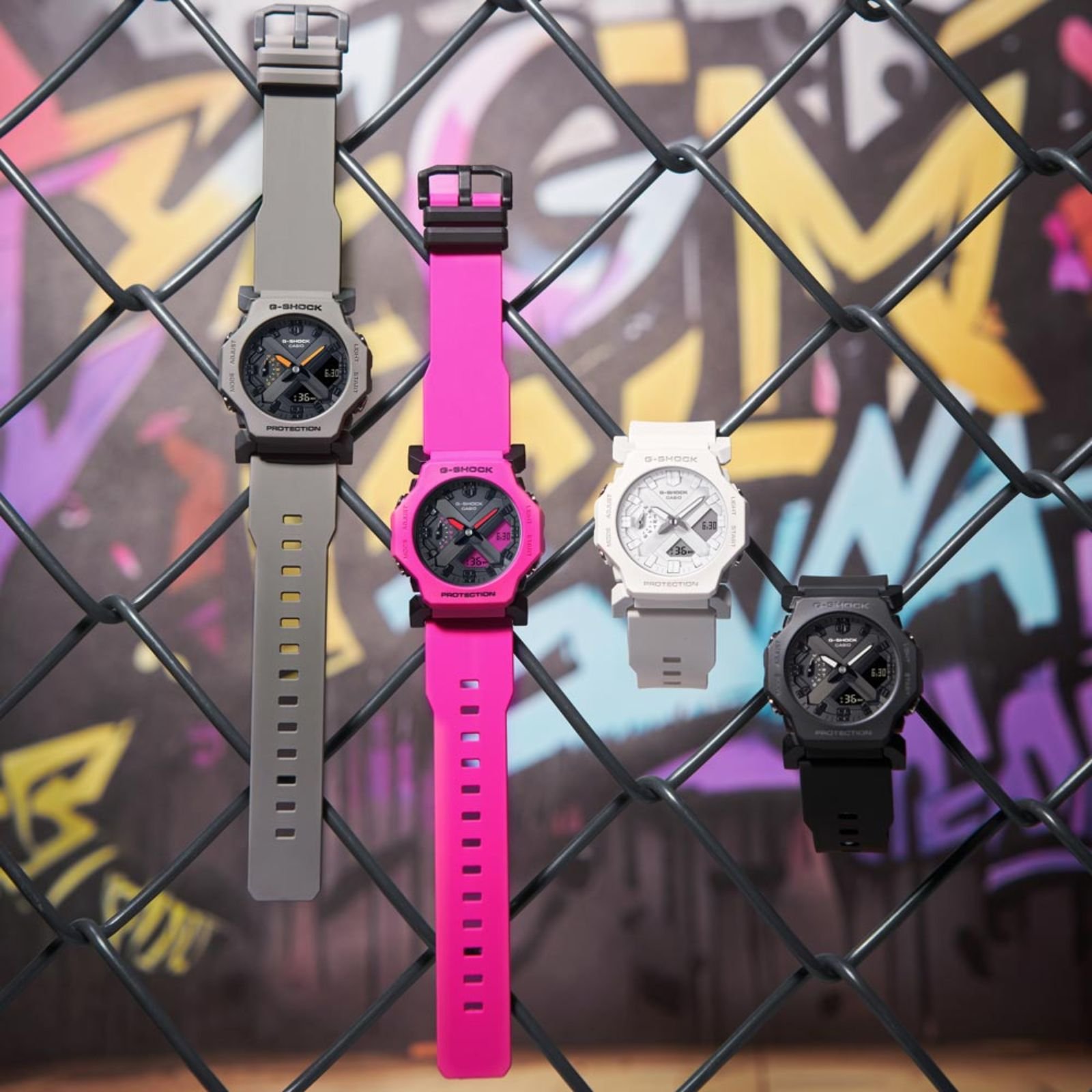 Relógio Casio G-Shock GA-2300-7ADR Branco Branco 3