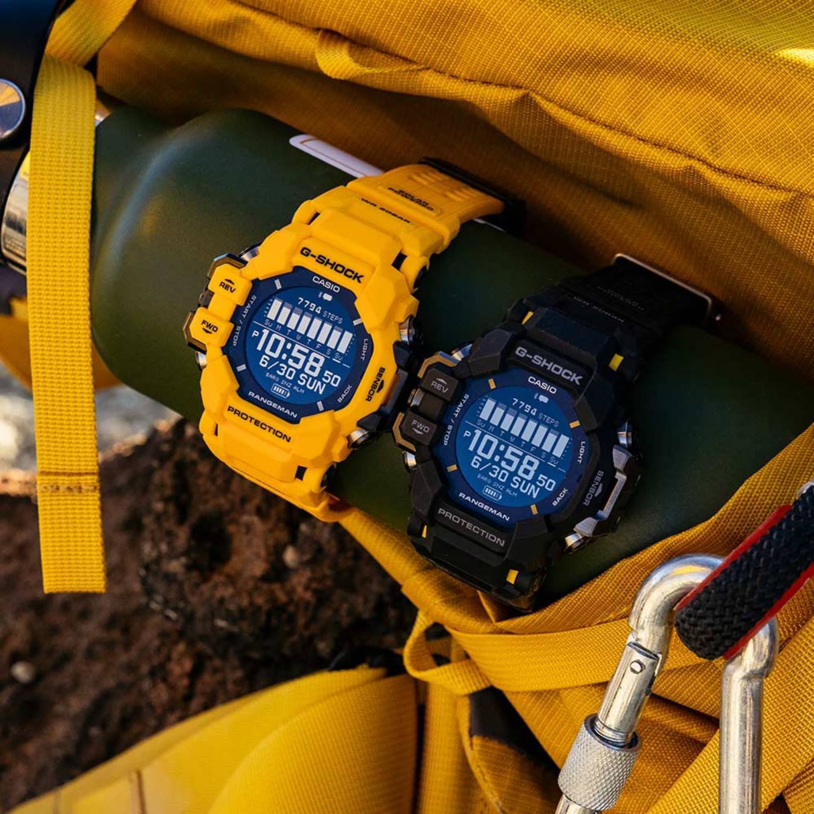 Relógio Casio G-SHOCK Rangeman GPR-H1000-9DR Amarelo 12