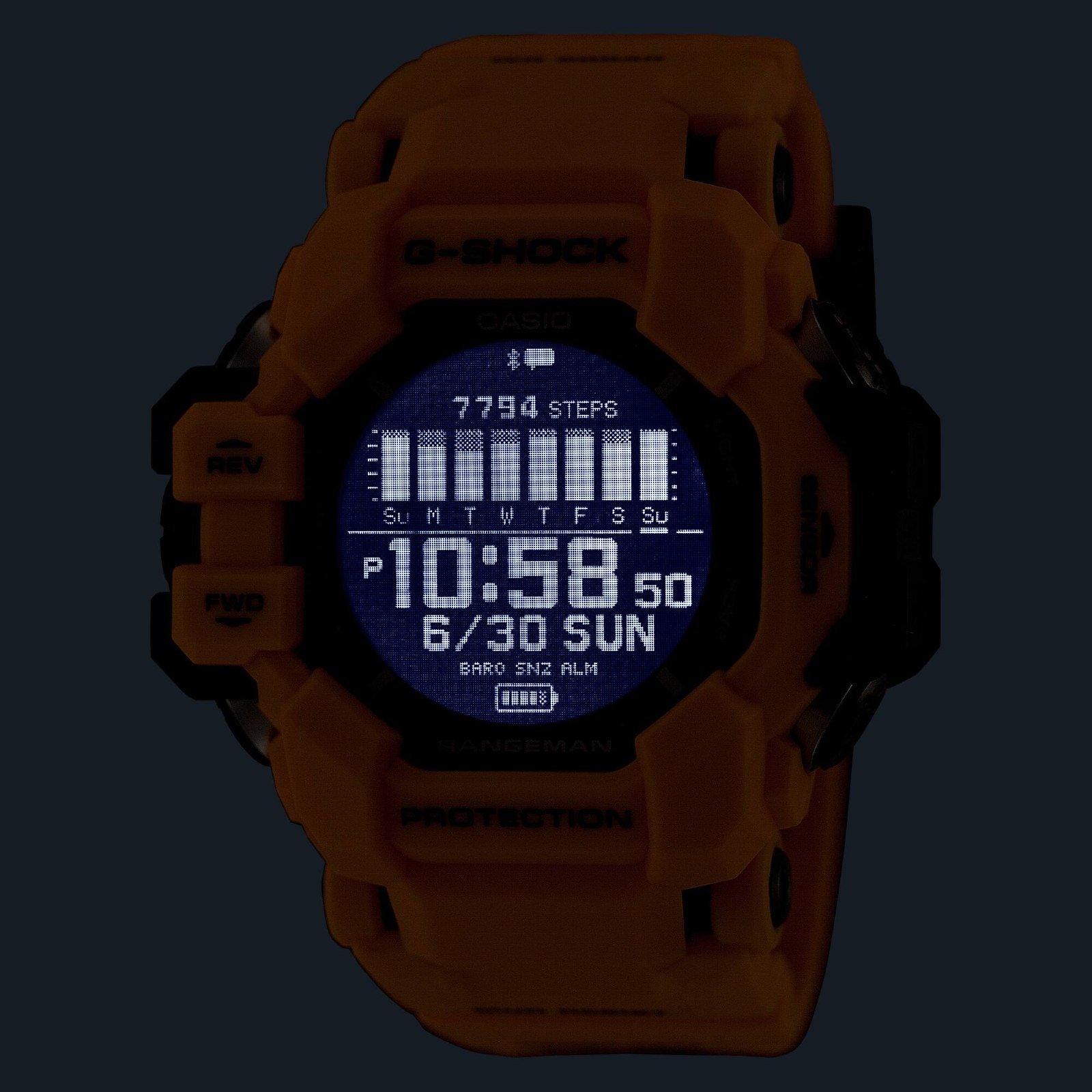 Relógio Casio G-SHOCK Rangeman GPR-H1000-9DR Amarelo 4