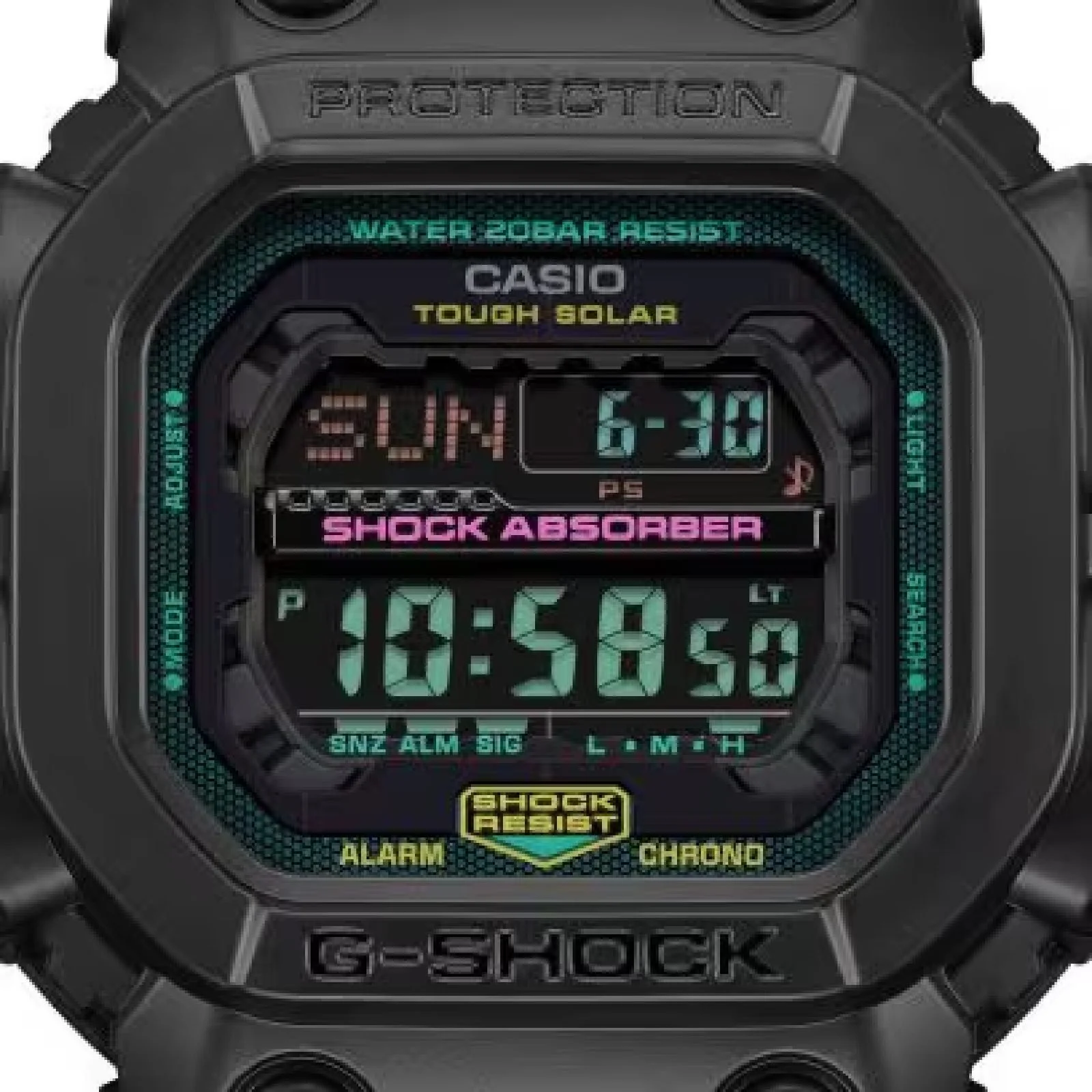 Relógio Casio G-SHOCK GX-56MF-1DR The King Tough Solar Preto