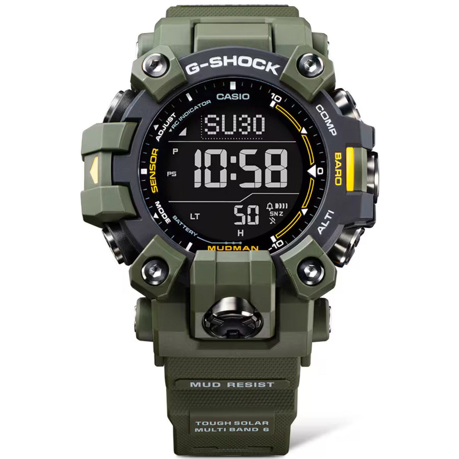 Relógio G-SHOCK Master Of G Mudman GW-9500-3DR Verde 2
