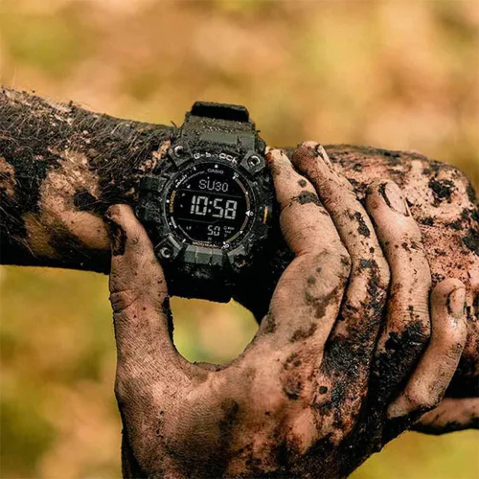 Relógio G-SHOCK Master Of G Mudman GW-9500-3DR Verde 11