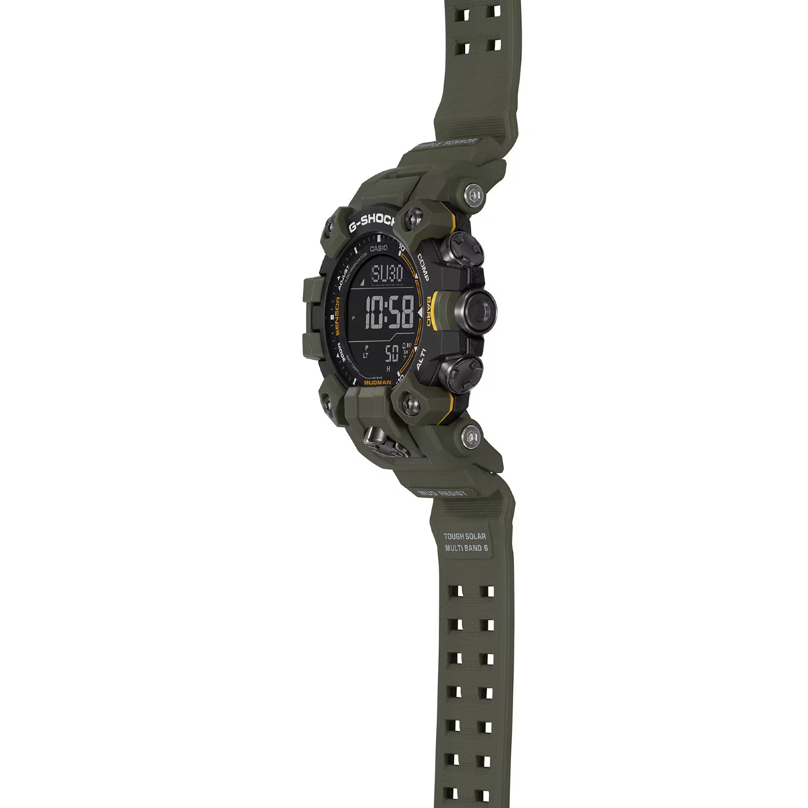 Relógio G-SHOCK Master Of G Mudman GW-9500-3DR Verde 13