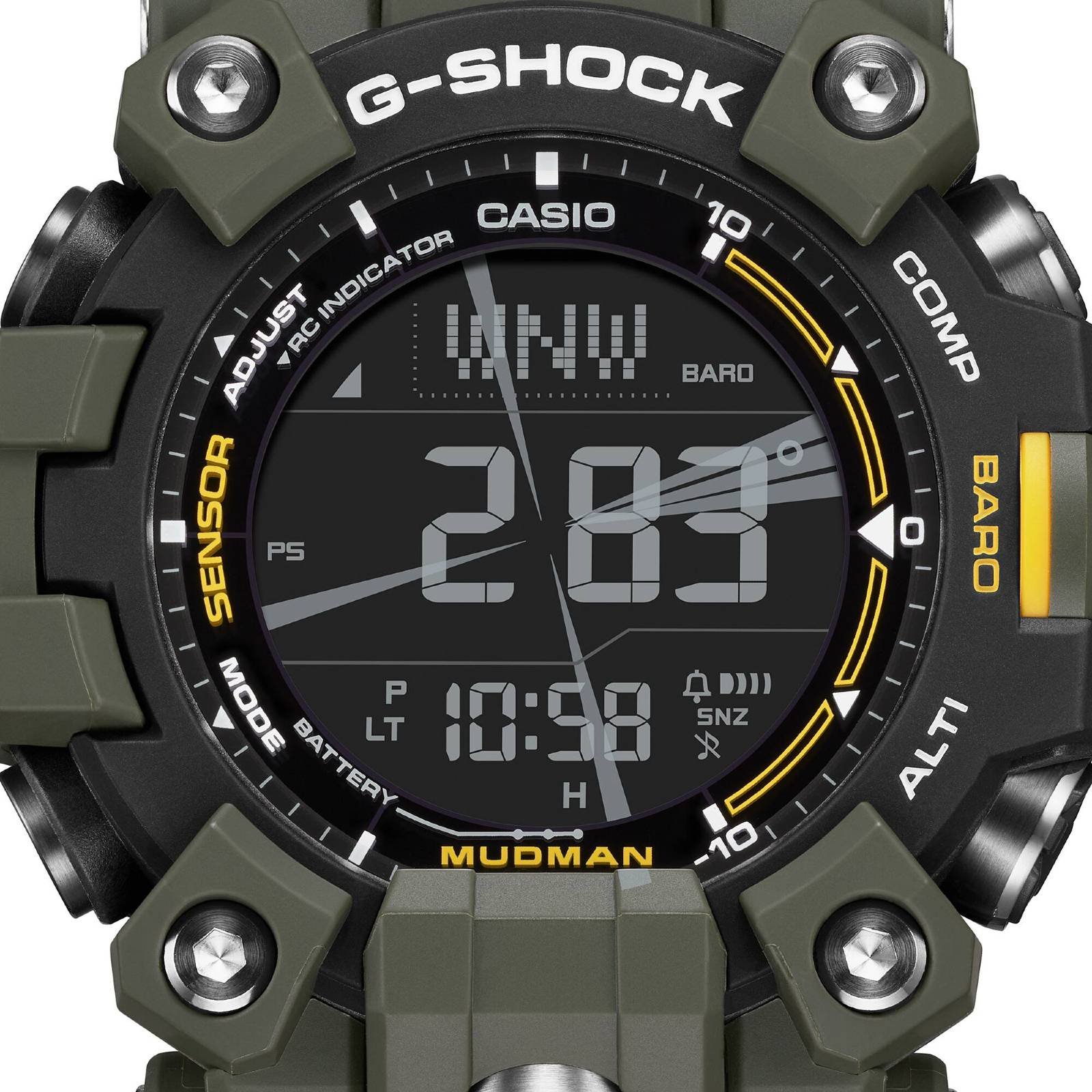 Relógio G-SHOCK Master Of G Mudman GW-9500-3DR Verde 14