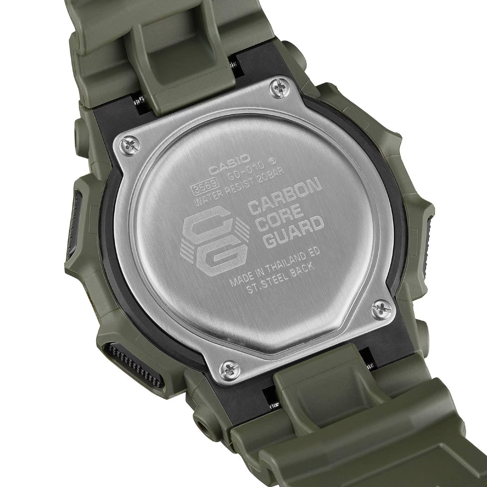 Relógio Casio G-Shock GD-010-3DR Verde 4