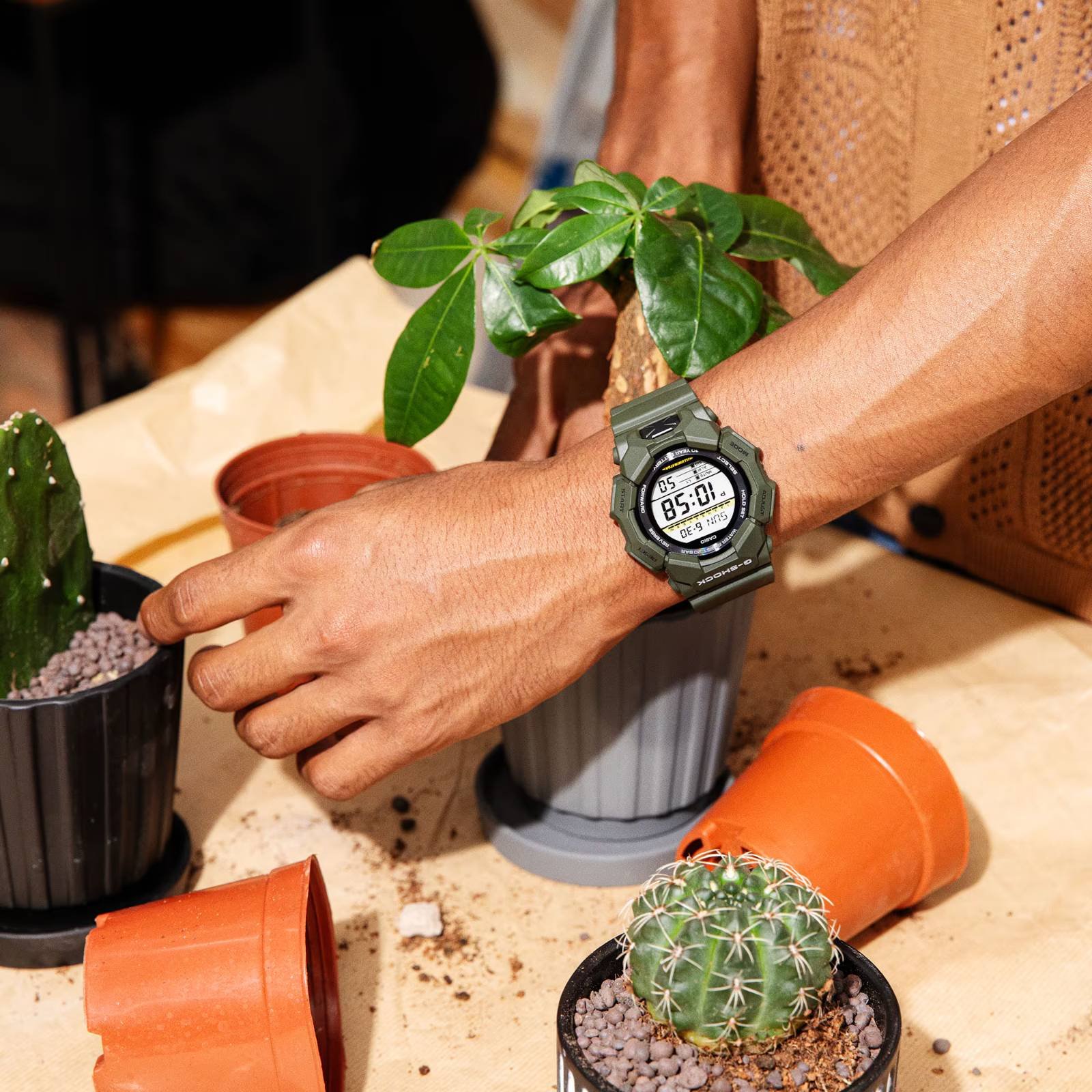 Relógio Casio G-Shock GD-010-3DR Verde 8