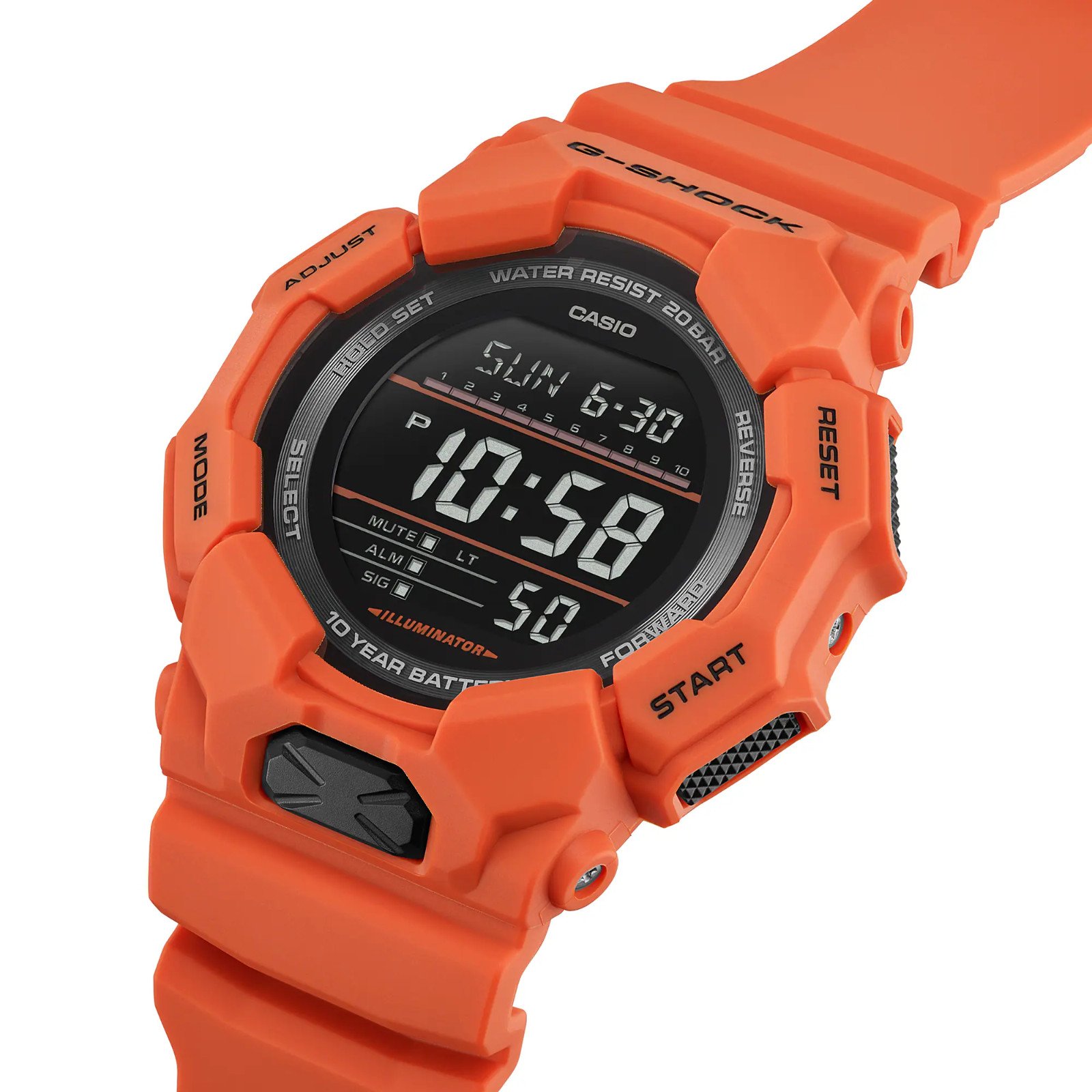 Relógio Casio G-Shock GD-010-4DR Vermelho 3