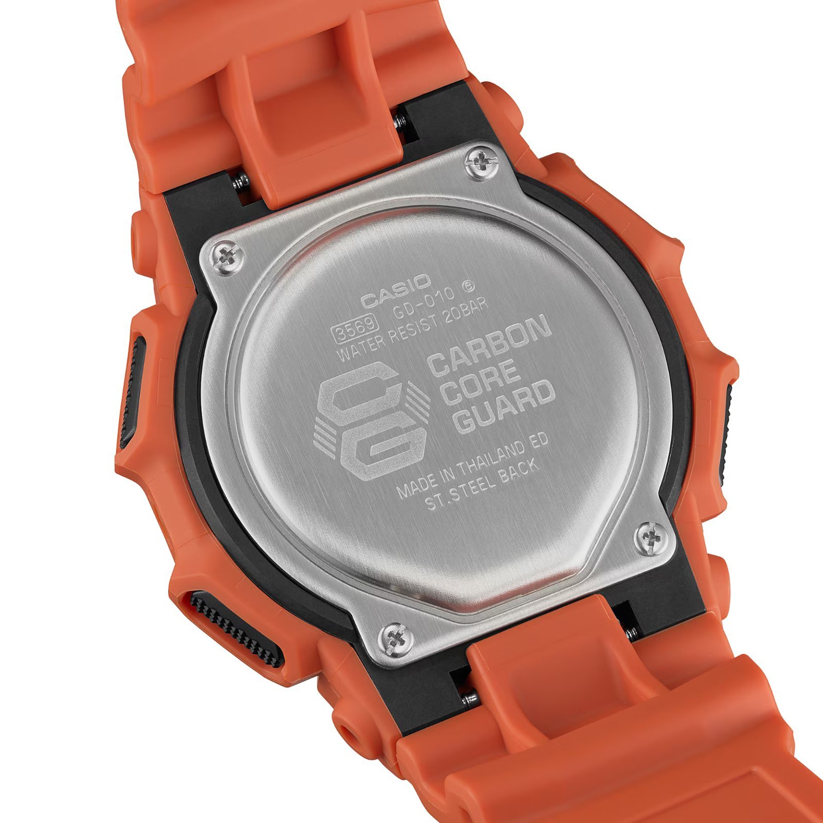 Relógio Casio G-Shock GD-010-4DR Vermelho 5