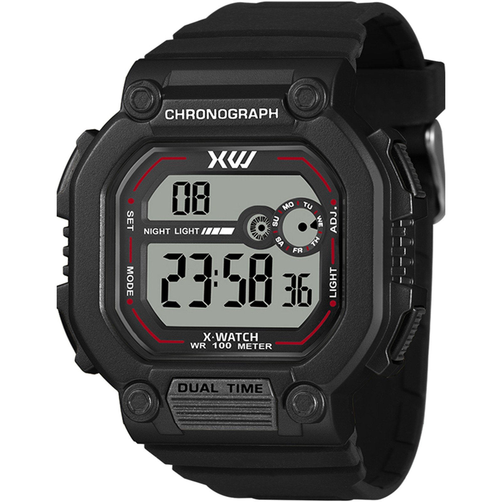 Relógio X-Watch XGPPD182 BXPX Preto 1
