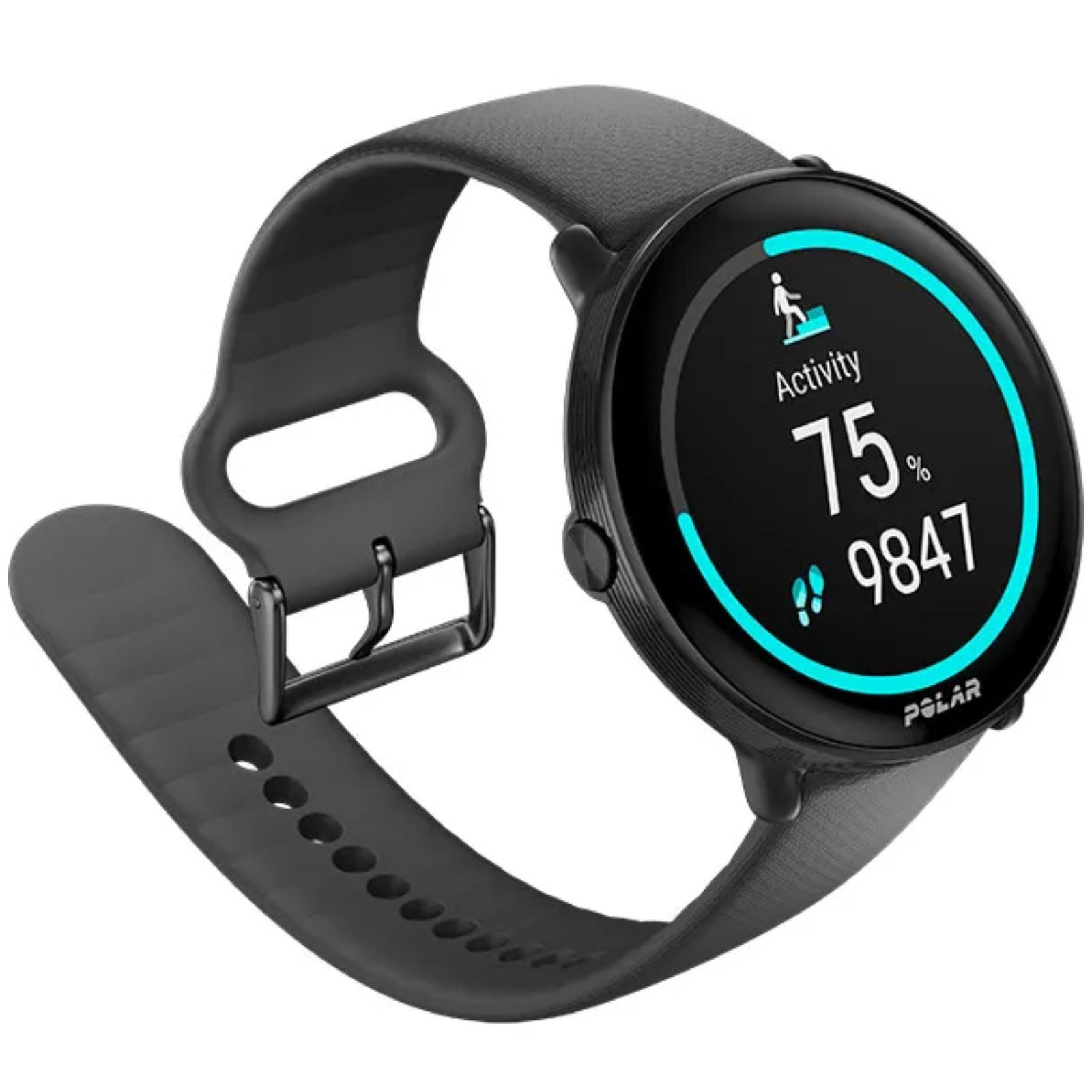 Relógio GPS Monitor Cardíaco Polar Ignite 3 Preto Preto 3