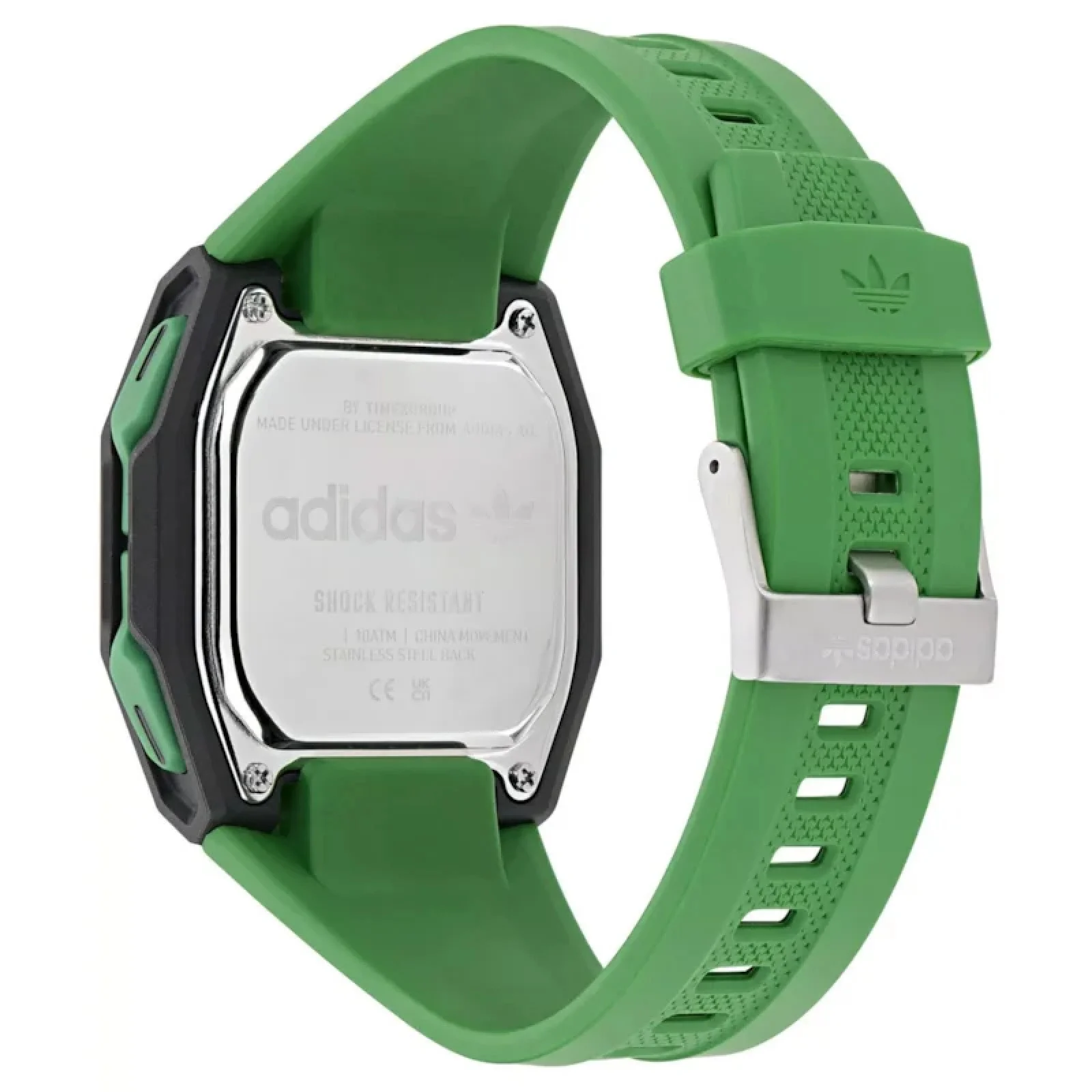 Relógio Adidas Tech One GMT AOST24566 Preto e Verde Verde 4