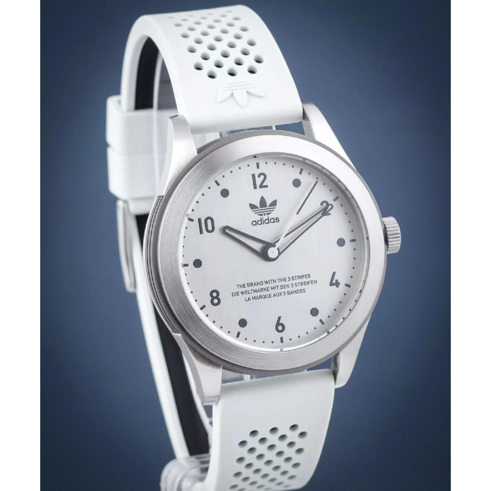 Relógio Adidas Code Three Branco AOSY23033M Branco 2