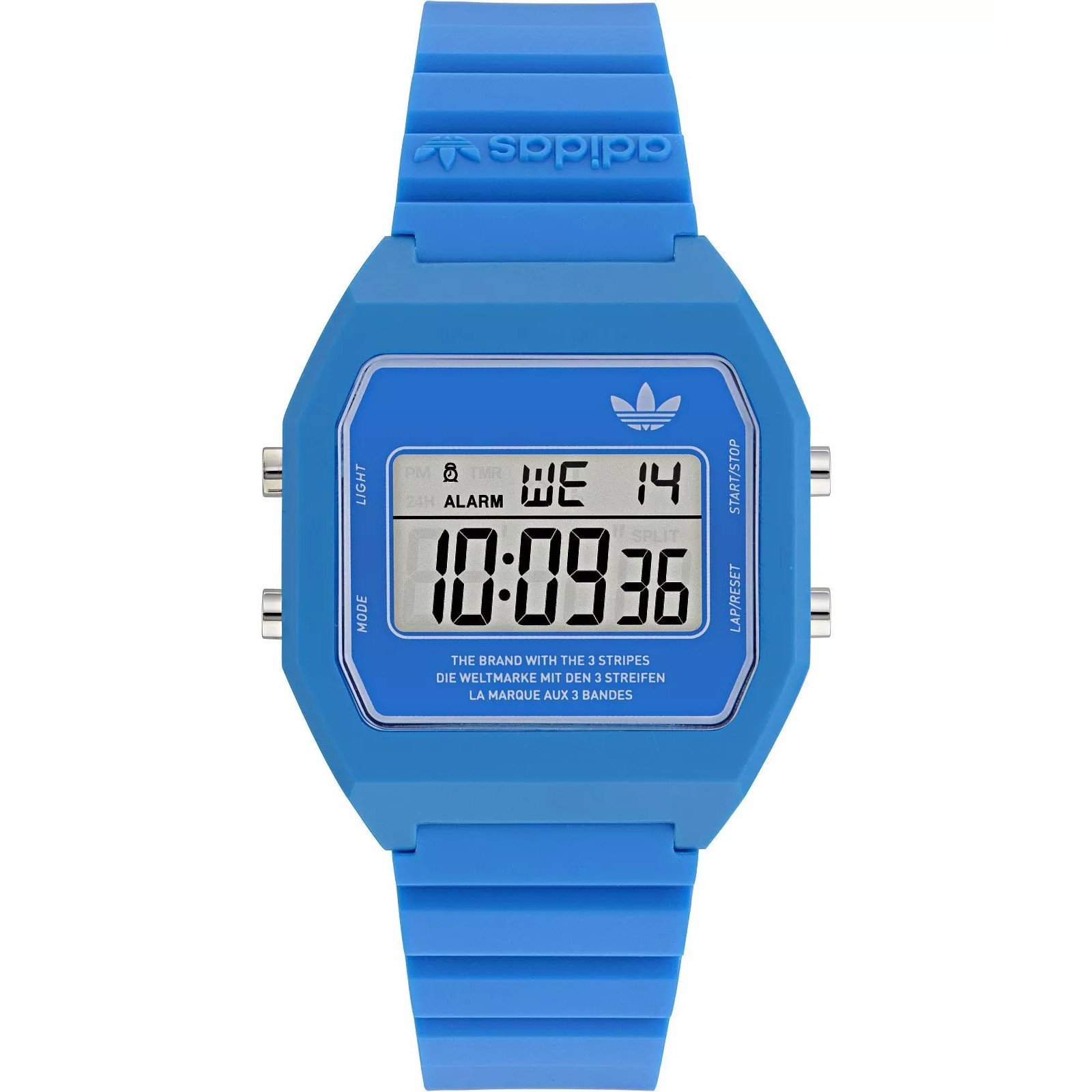 Relógio Adidas Street Digital Two AOST23559 Azul Azul 1