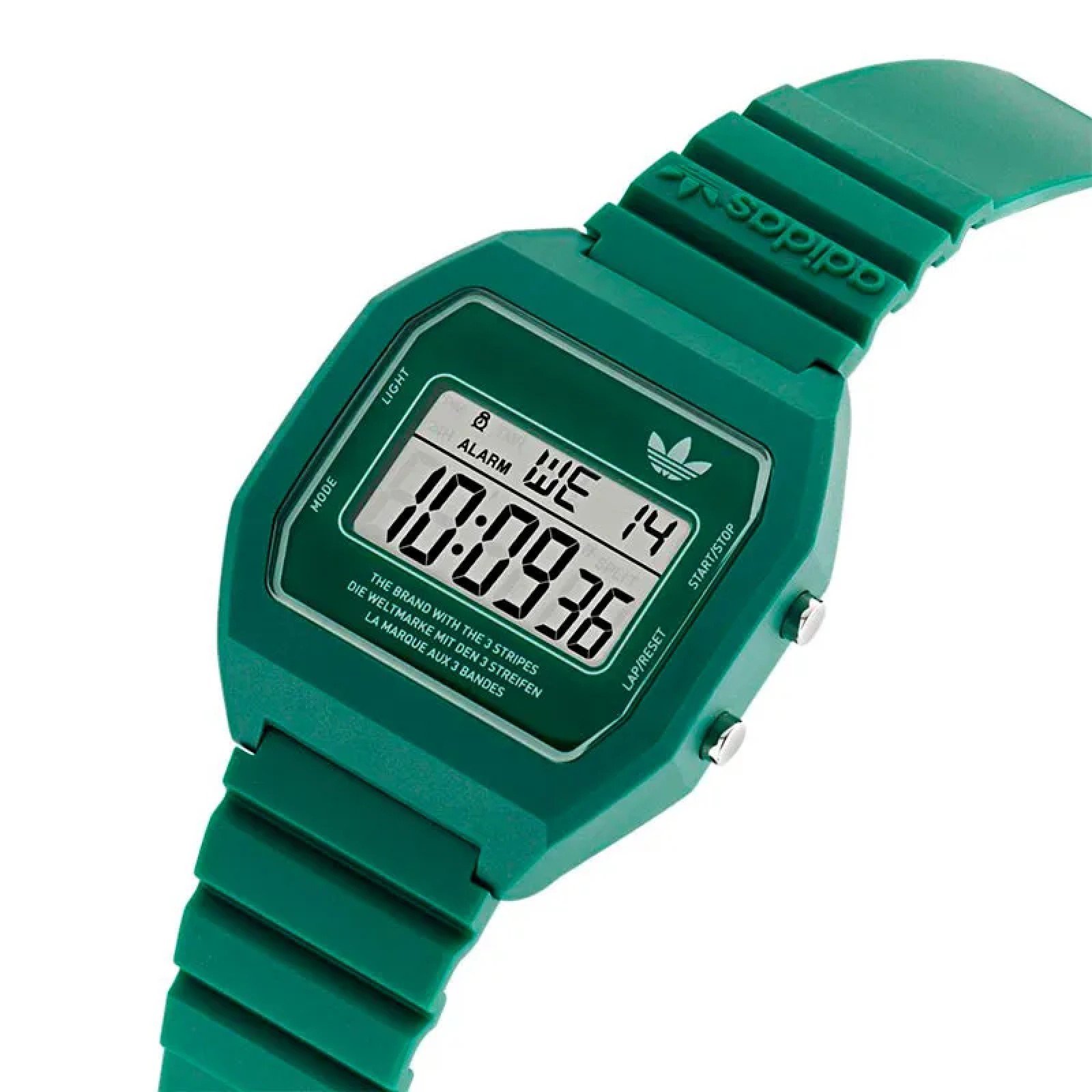 Relógio Adidas Street Digital Two AOST23558 verde Verde 2