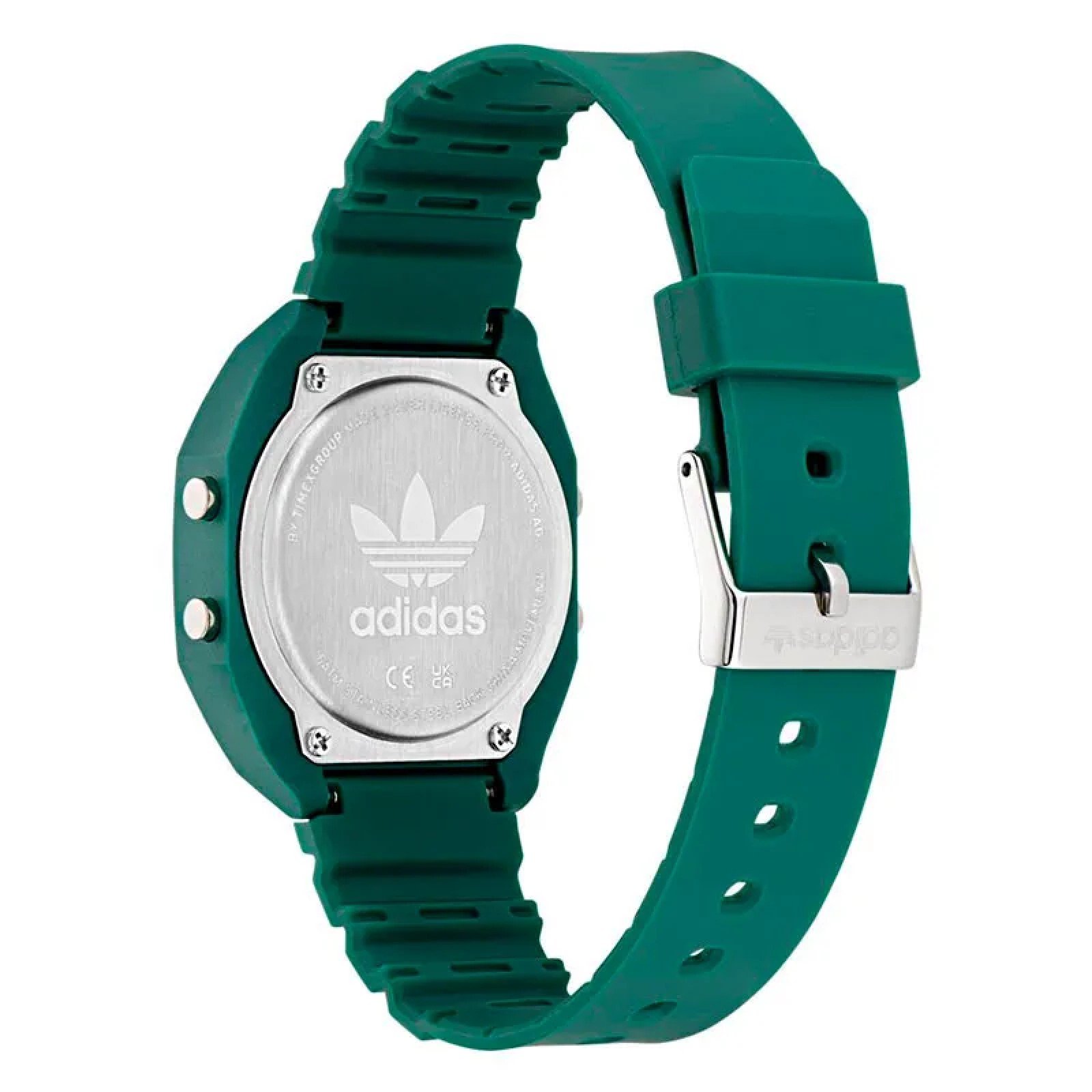 Relógio Adidas Street Digital Two AOST23558 verde Verde 3