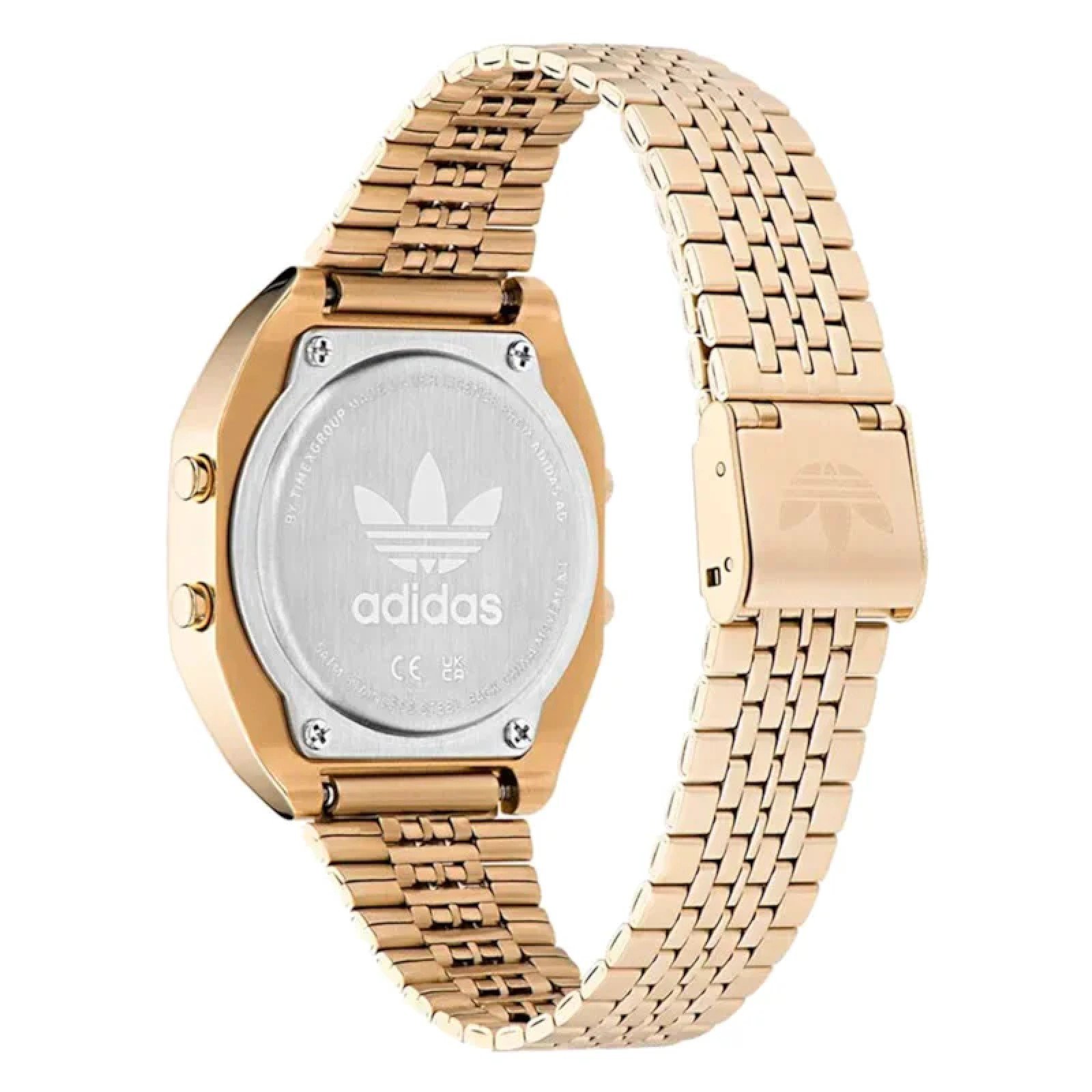 Relógio Adidas Digital Two AOST23555 Dourado Dourado 4