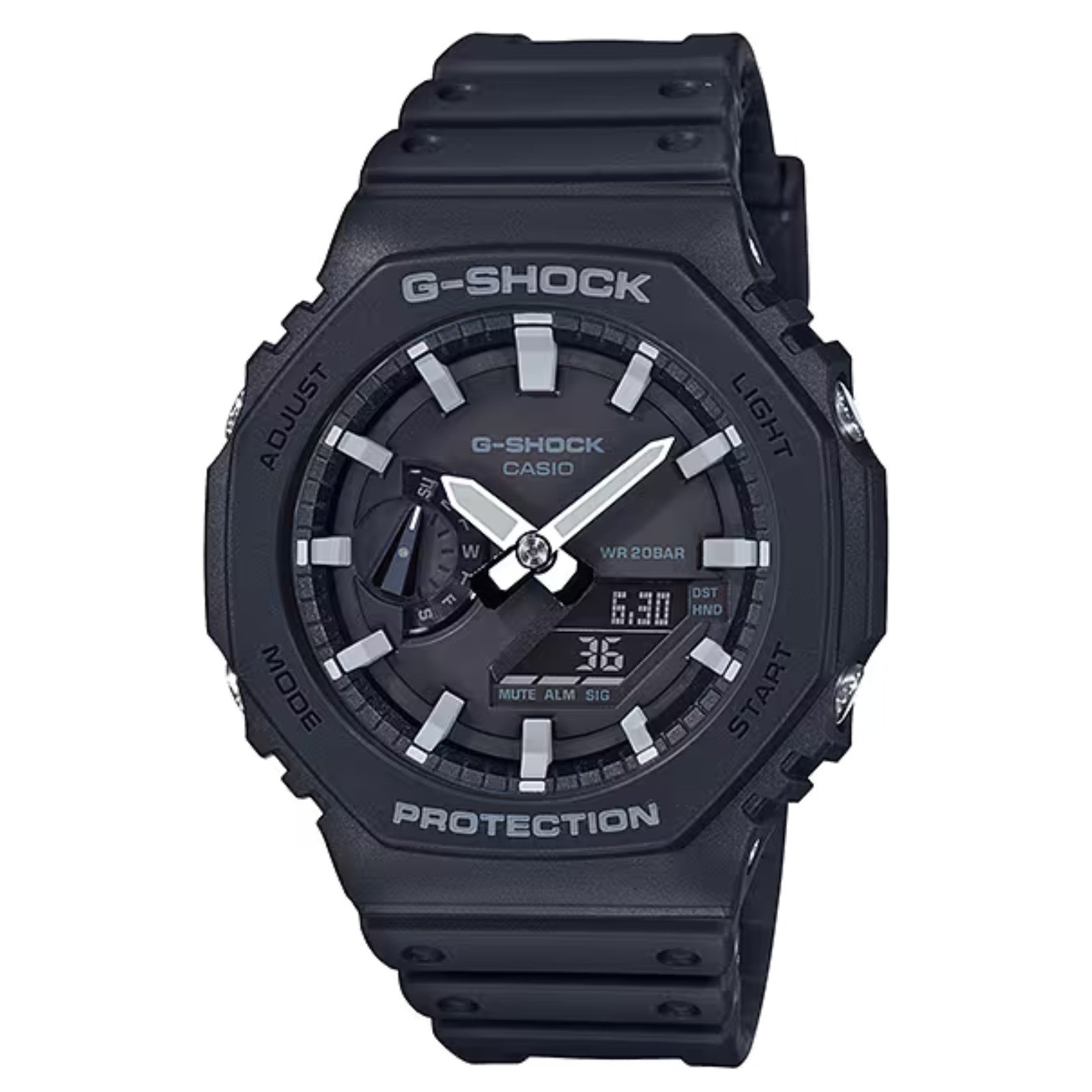 Relógio Casio G-Shock GA-B2100BBR-1ADR Black and Bold Red Preto