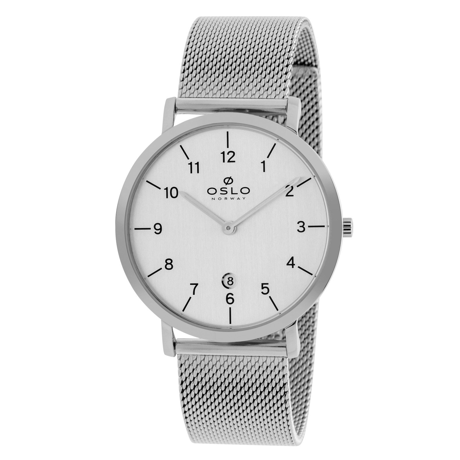 Relógio Oslo Masculino Slim OMBSSS9U0001 S2SX Prata 1