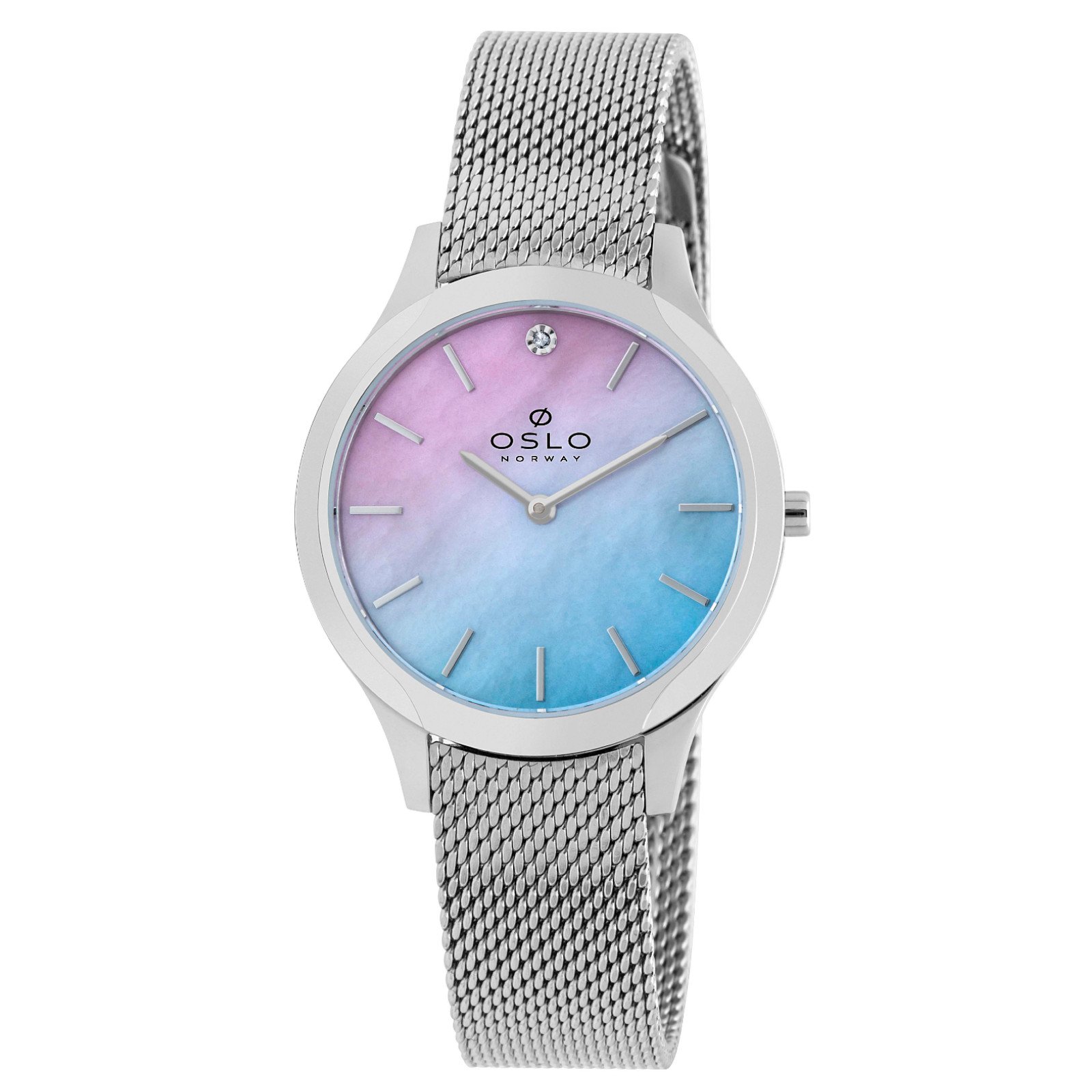 Relógio Oslo Feminino Slim OFBSSS9T0026 Q1SX Prata 1