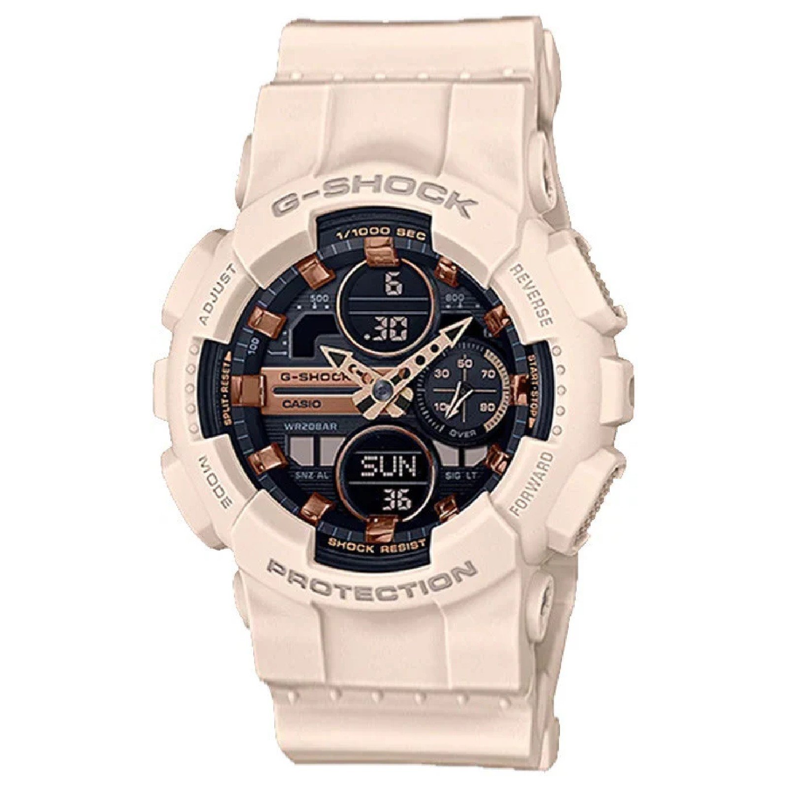Relógio Casio G-SHOCK GMA-S140M-4ADR Rosa Rosa 1