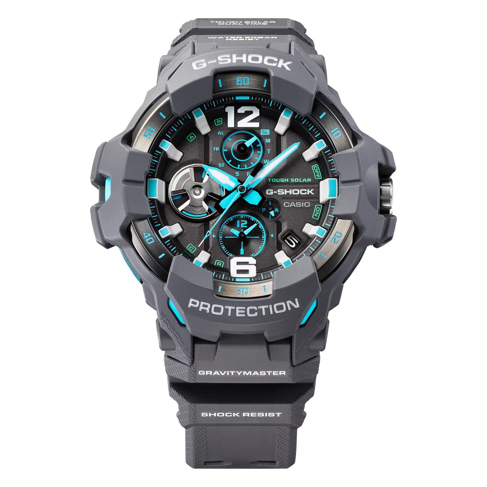 Relógio Casio G-SHOCK GravityMaster GR-B300-8A2DR Cinza 2