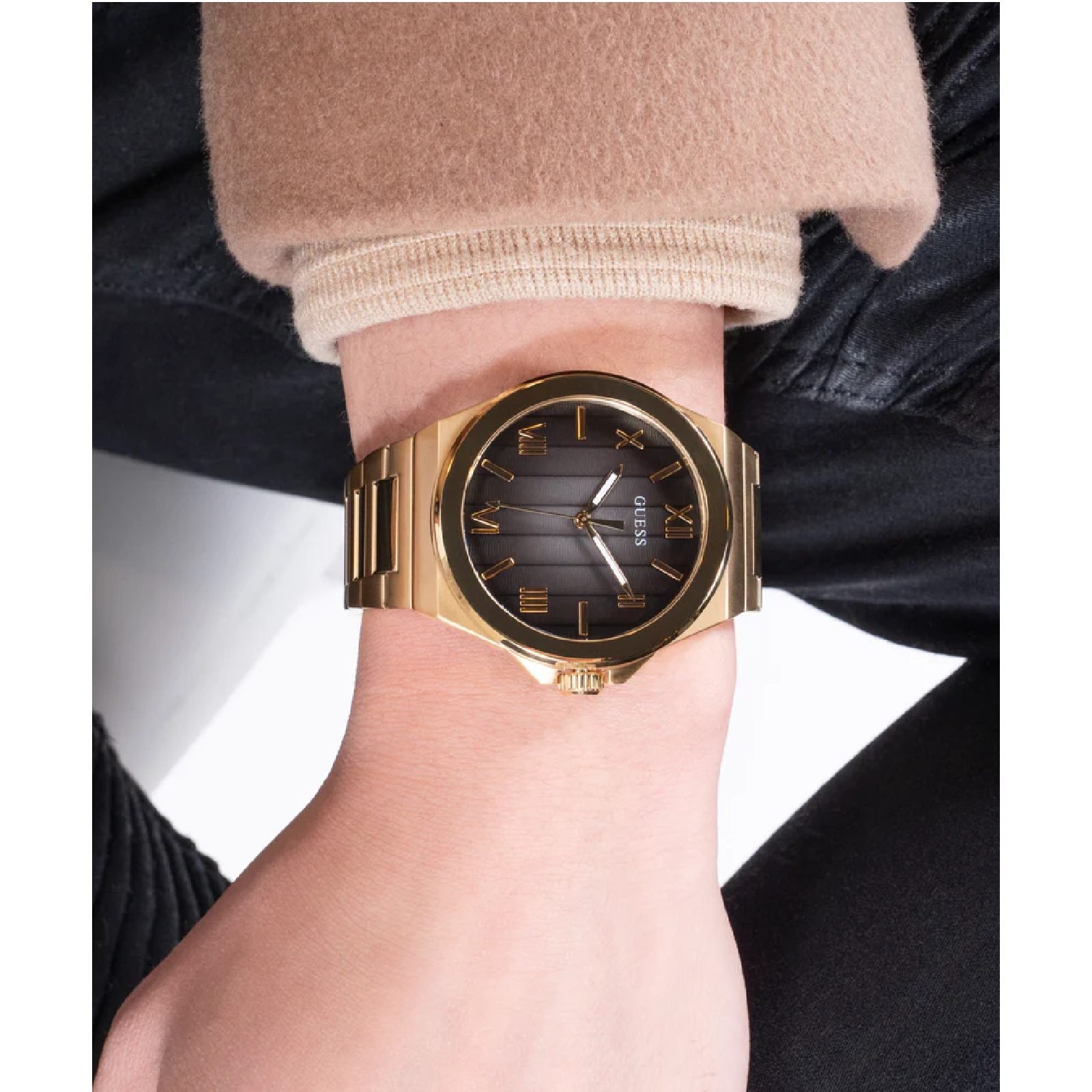 Relógio Guess Masculino GW0789G2 Dourado Dourado 3