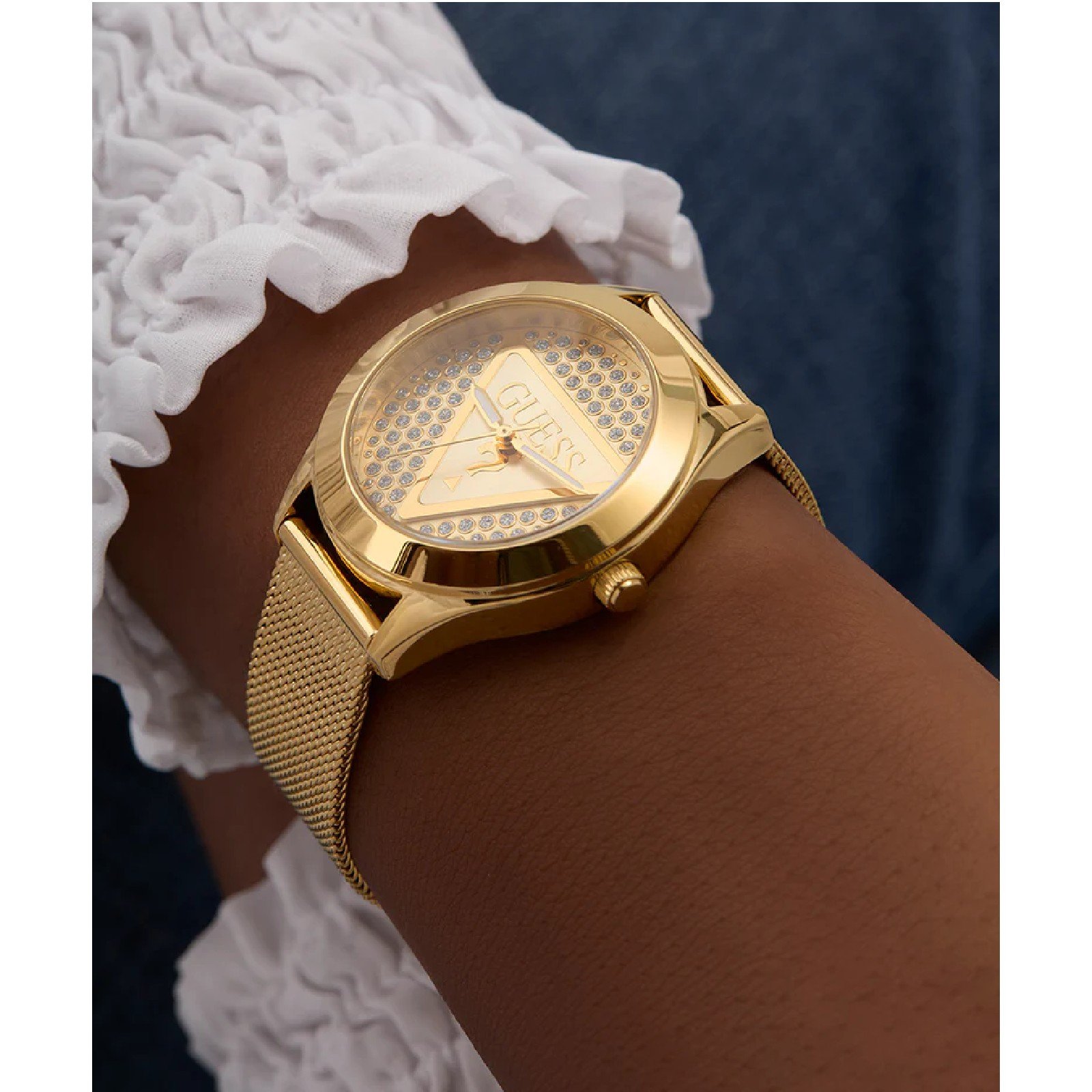 Relógio Guess Feminino Ladies Tone GW0835L2 Dourado Dourado 2