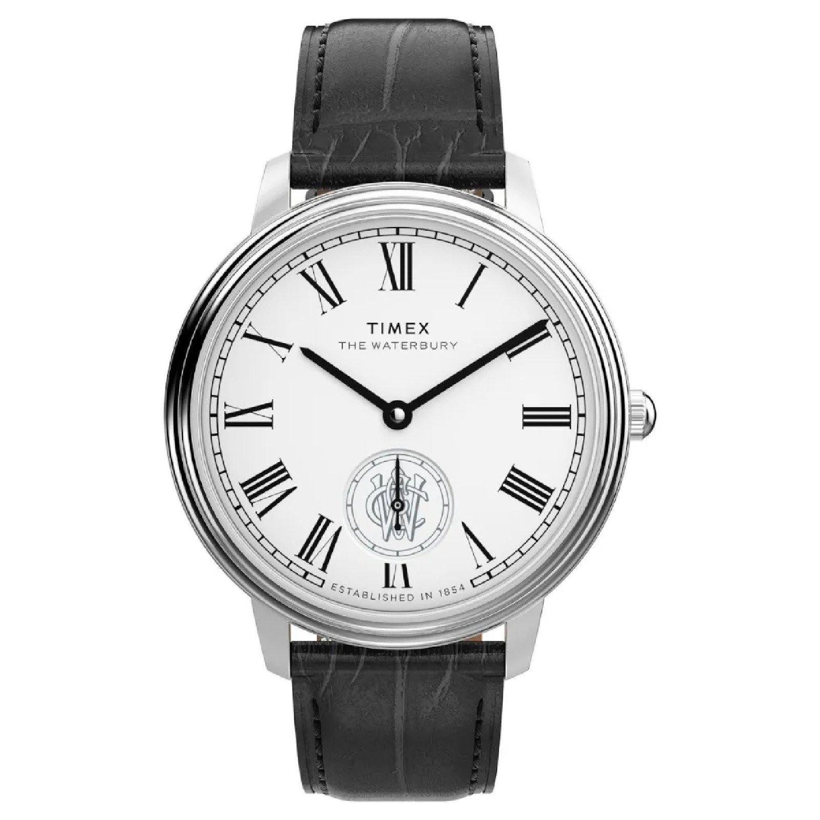 Relógio Timex Waterbury Metropolitan Small Seconds TW2Y23100 Preto