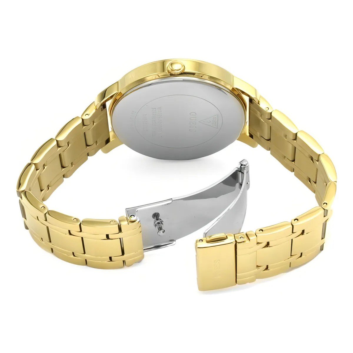 Relógio Guess Feminino W1313L2 Dourado com Cristal Dourado 3