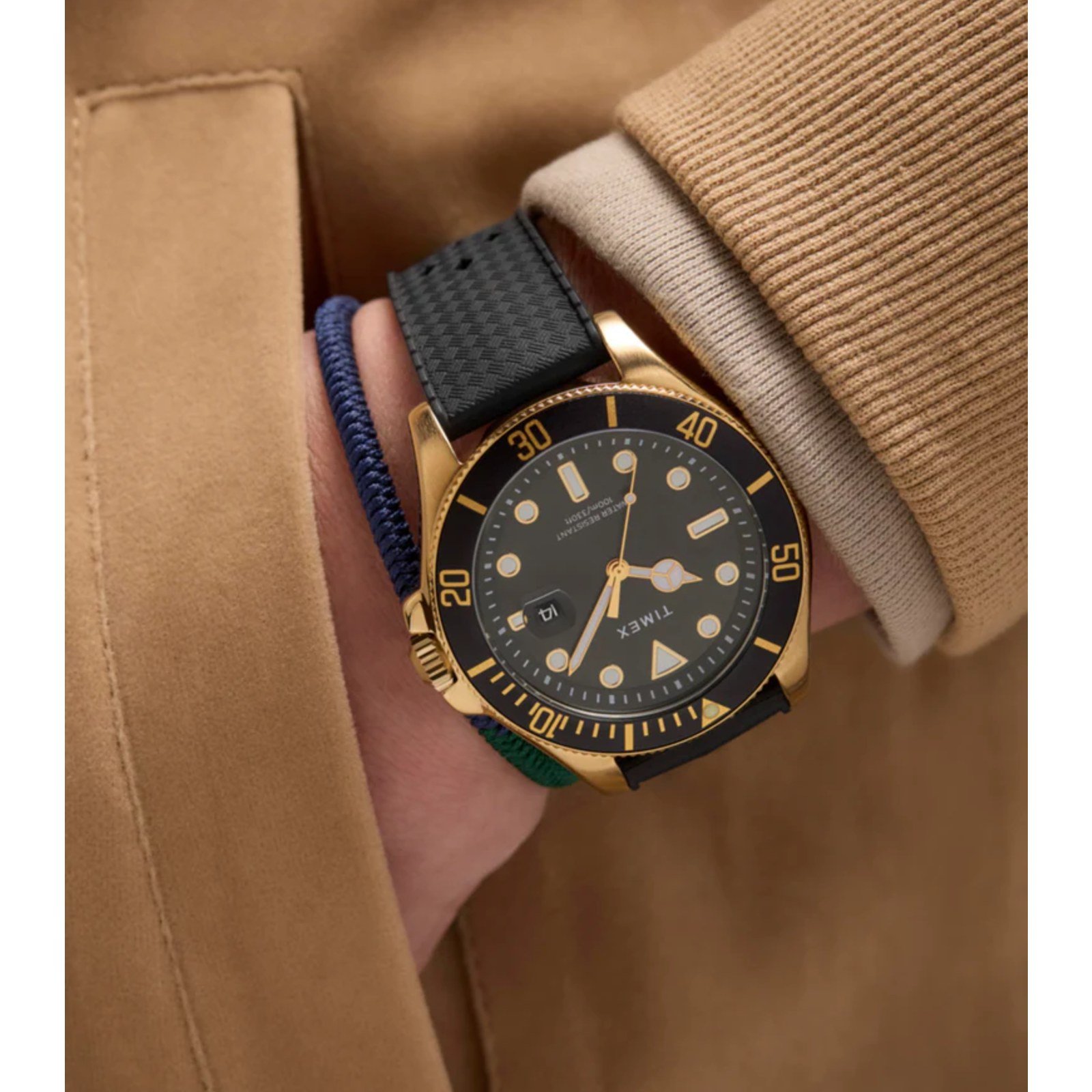 Relógio Timex Trend Harborside Coast TW2Y05300 Preto