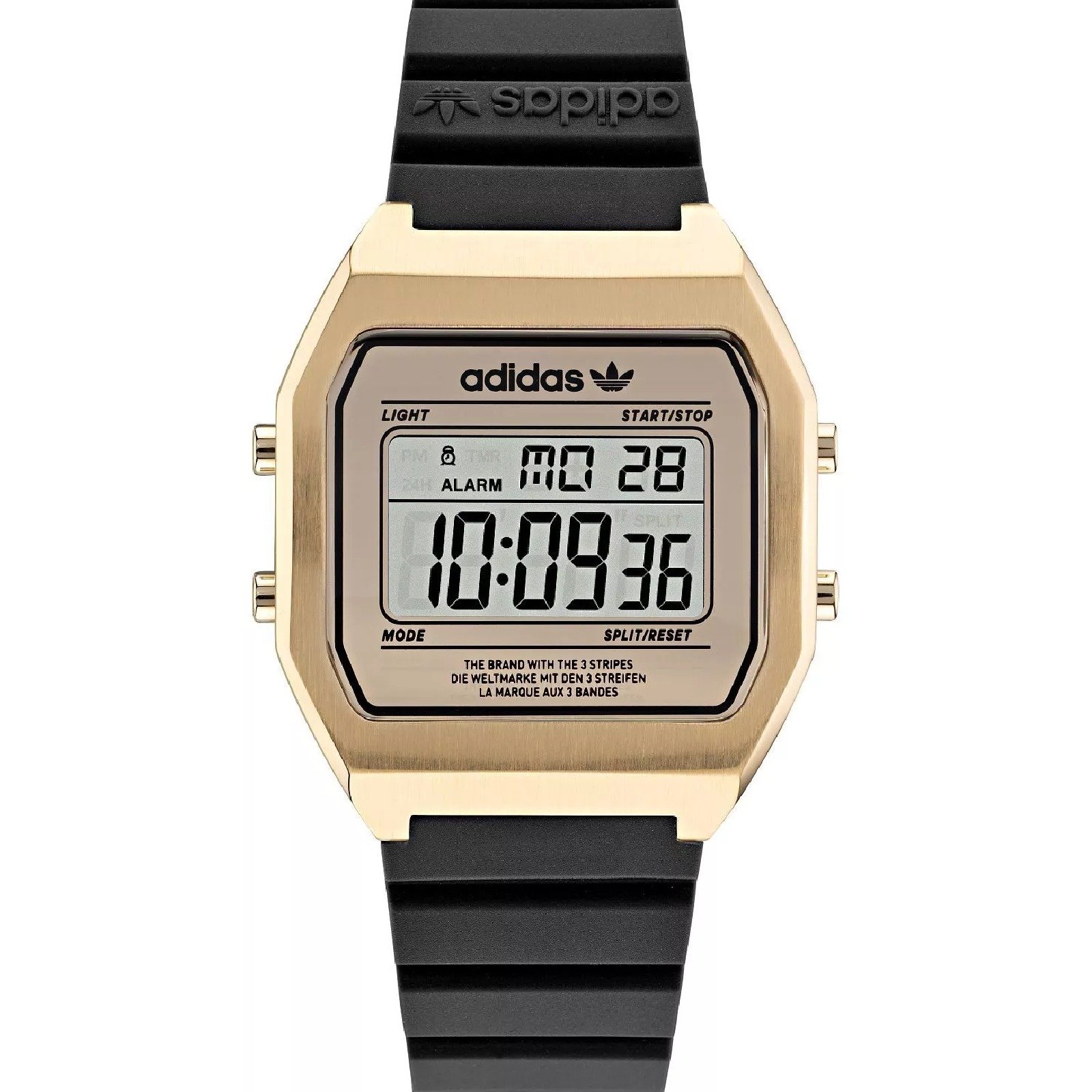 Relógio Adidas Digital Two AOST22075M Dourado
