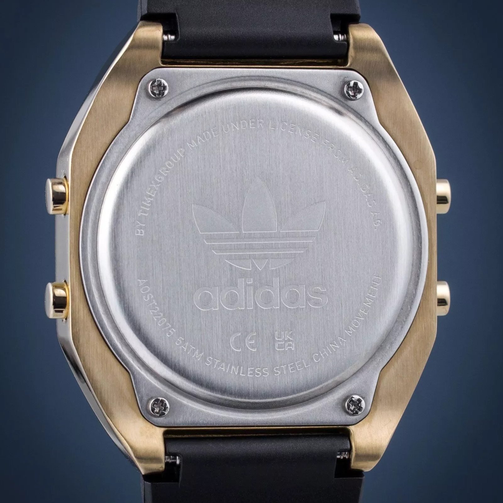 Relógio Adidas Digital Two AOST22075M Dourado Dourado 6