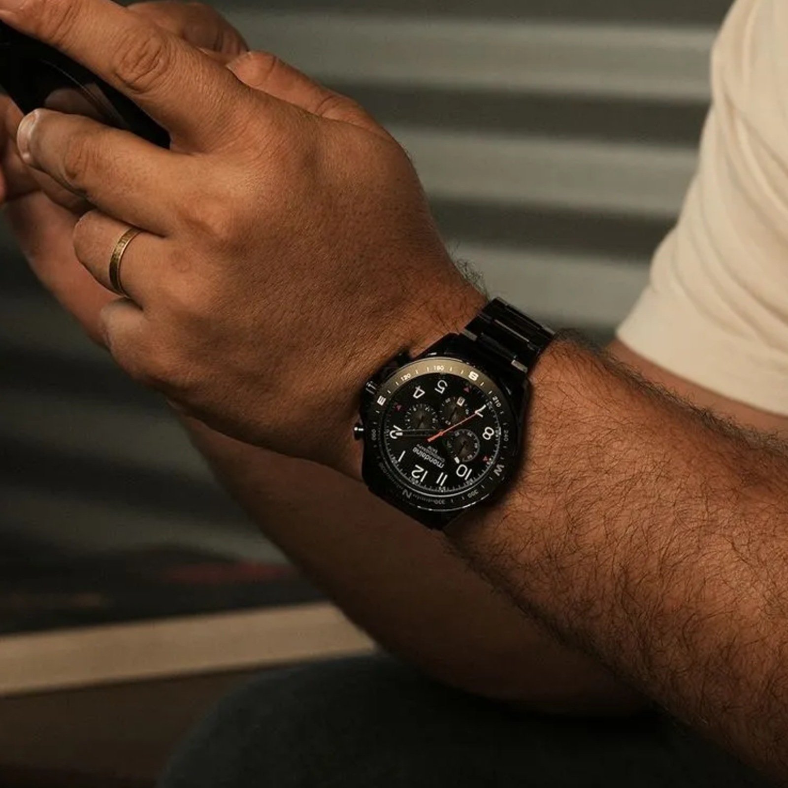 Relógio Mondaine Cronógrafo 32895GPMVPE3 Preto 2