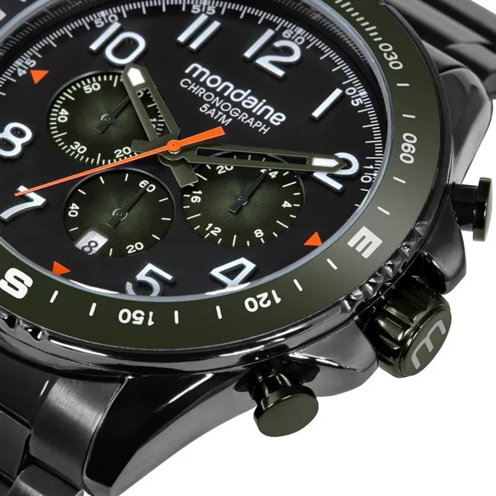 Relógio Mondaine Cronógrafo 32895GPMVPE3 Preto 3