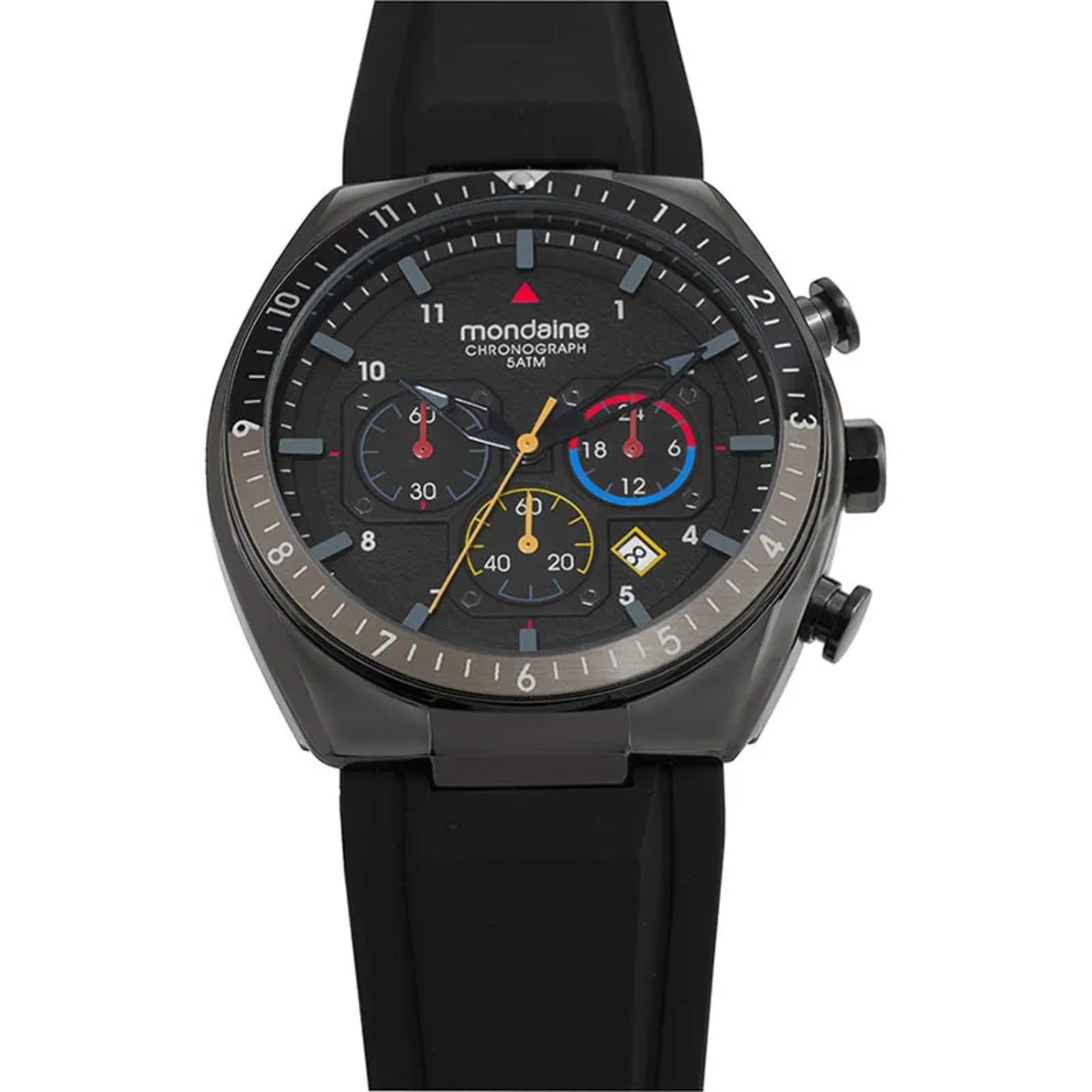 Relógio Mondaine Cronógrafo 32857GPMVPI2 Preto 2